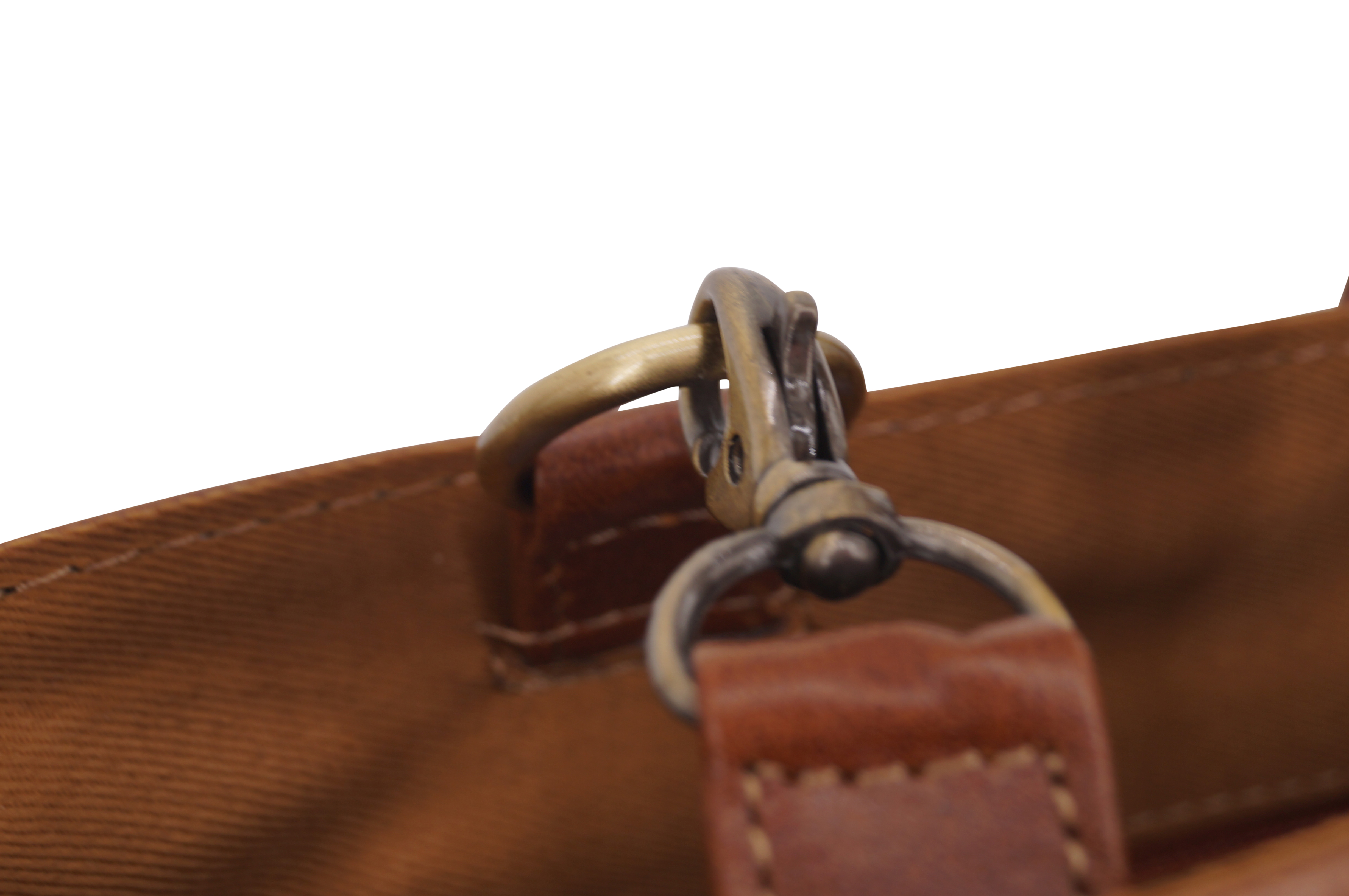 GERMANUS Damenhandtasche Lilly aus Echtleder in braun