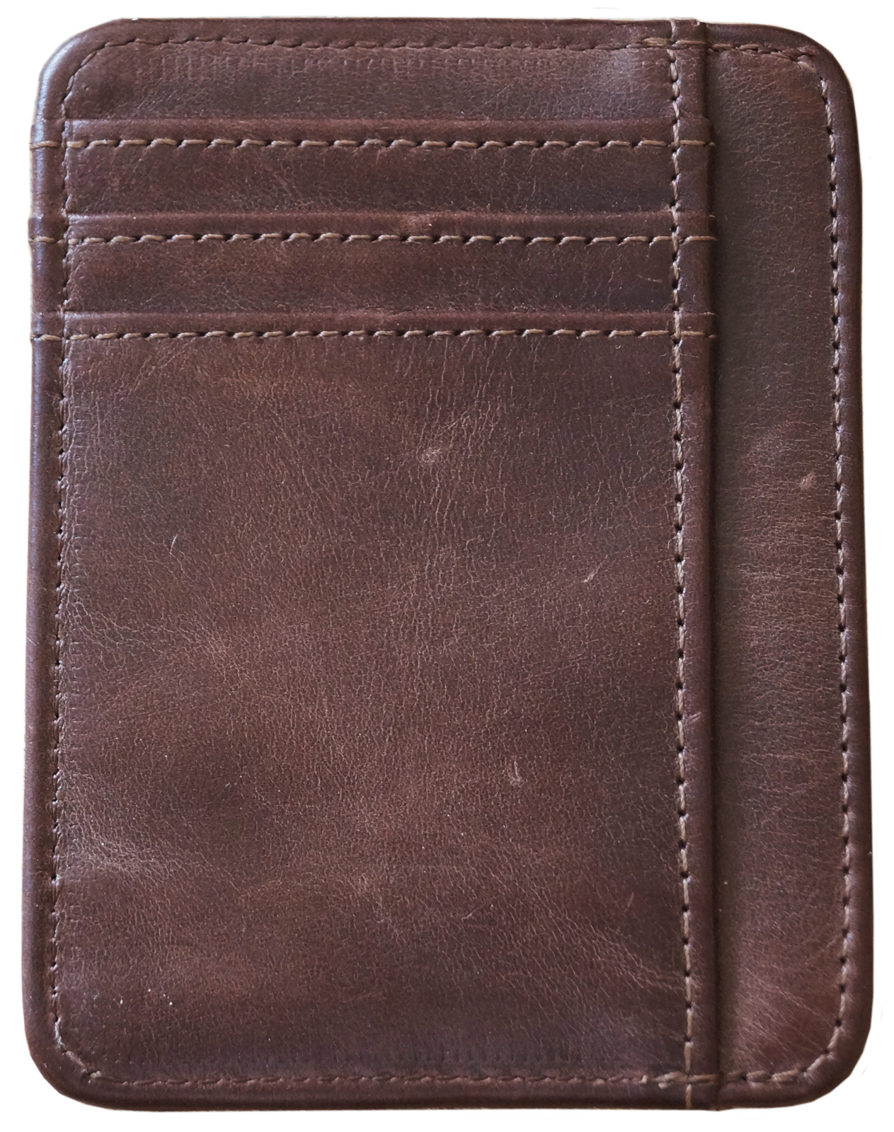 GERMANUS Kreditkartenetui - Made in EU - Leder Etui für Kreditkarten und Visitenkarten