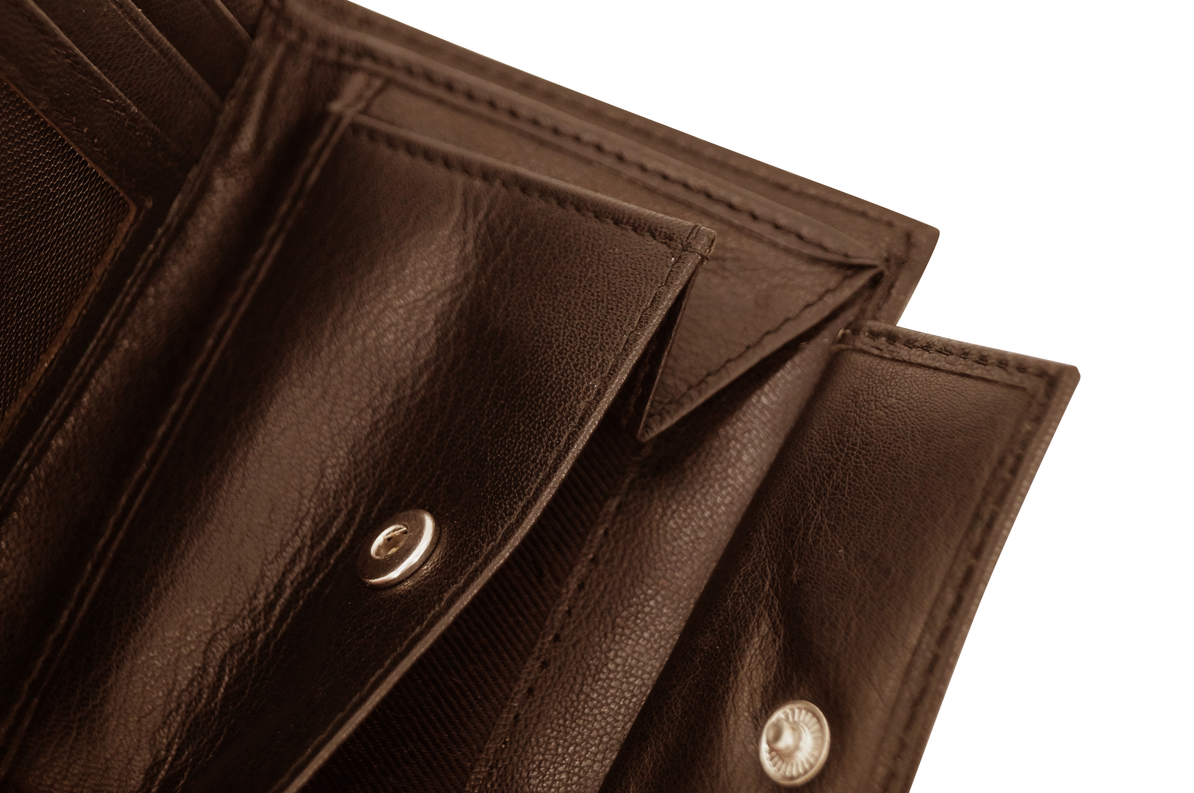 GERMANUS Geldbörse aus Leder, Modell Lars - braun