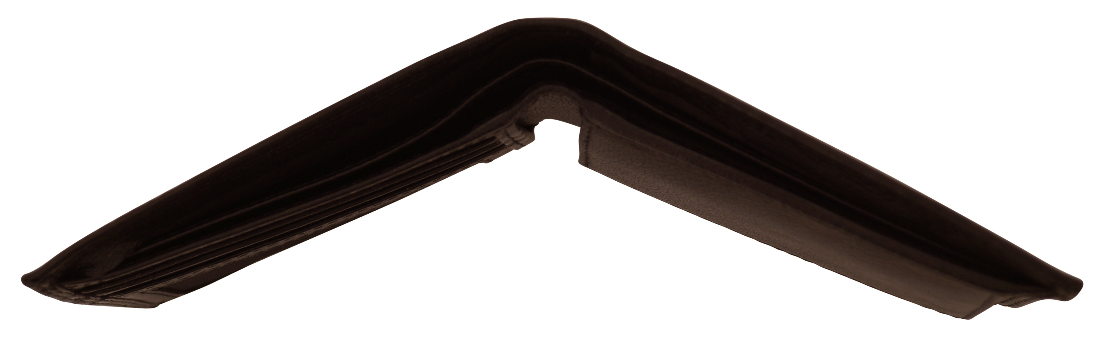 GERMANUS Geldbörse aus Leder, Max, Dunkelbraun