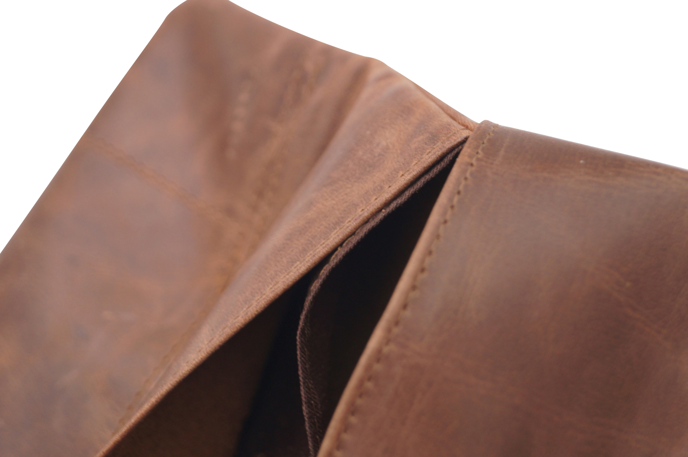 GERMANUS Tabaktasche CosaRara - Braun Glattleder