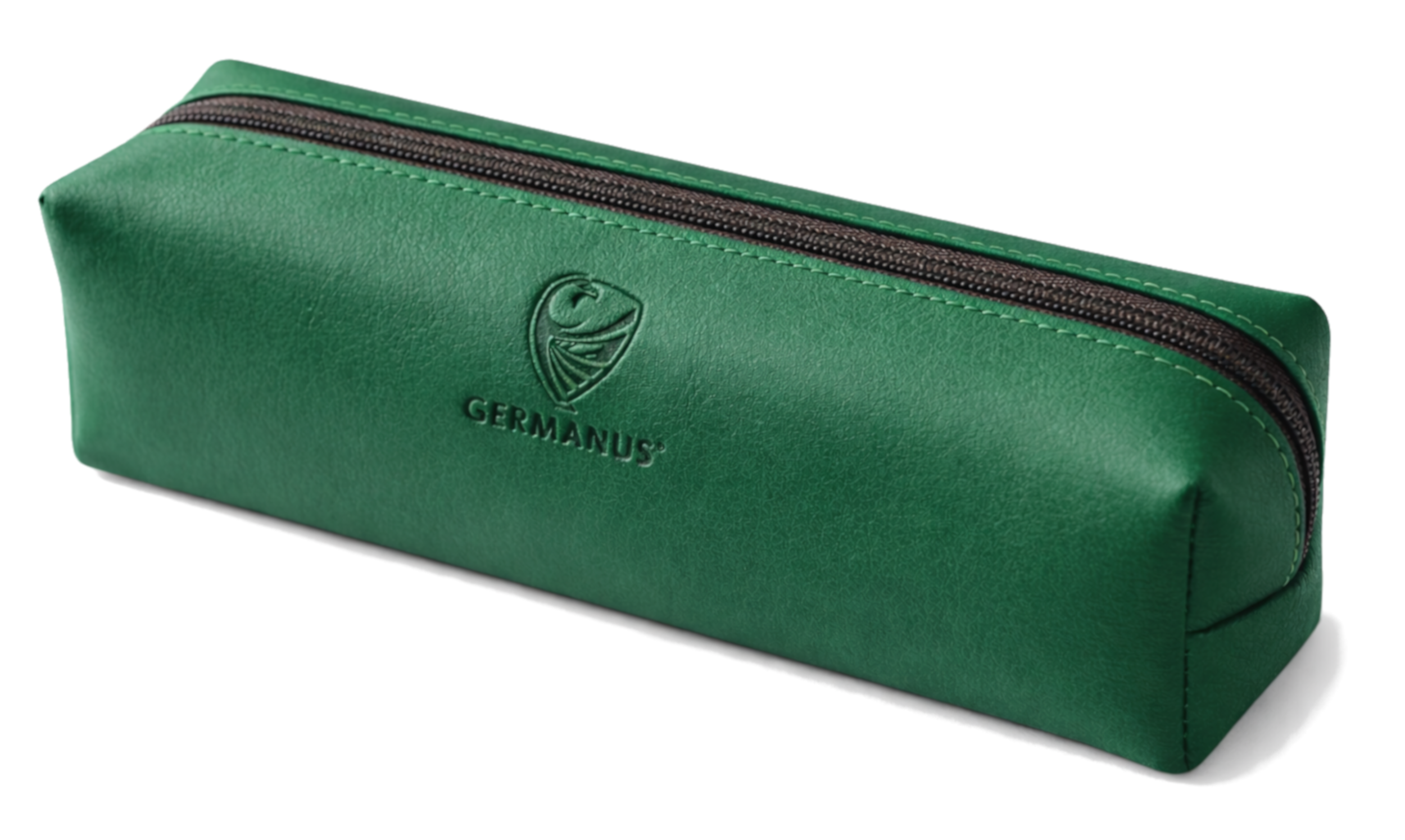 GERMANUS Grün Schlamperl Federmäppchen - Made in EU - Stifteetui