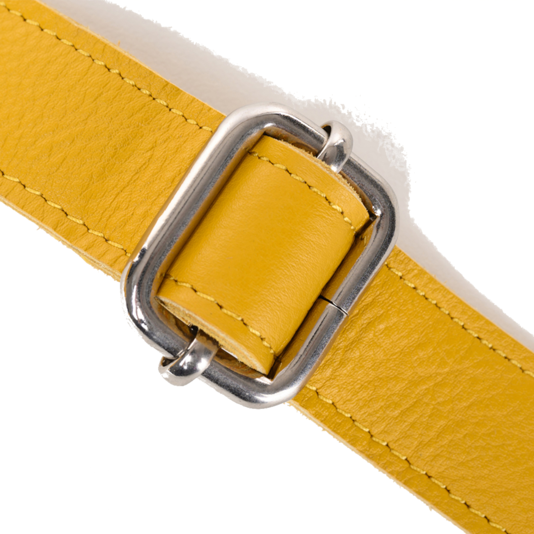 GERMANUS Gürteltasche Mika Crossbody Bag, Bum Bag, Bauchtasche, Umhängetasche, Tasche Leder Gelb