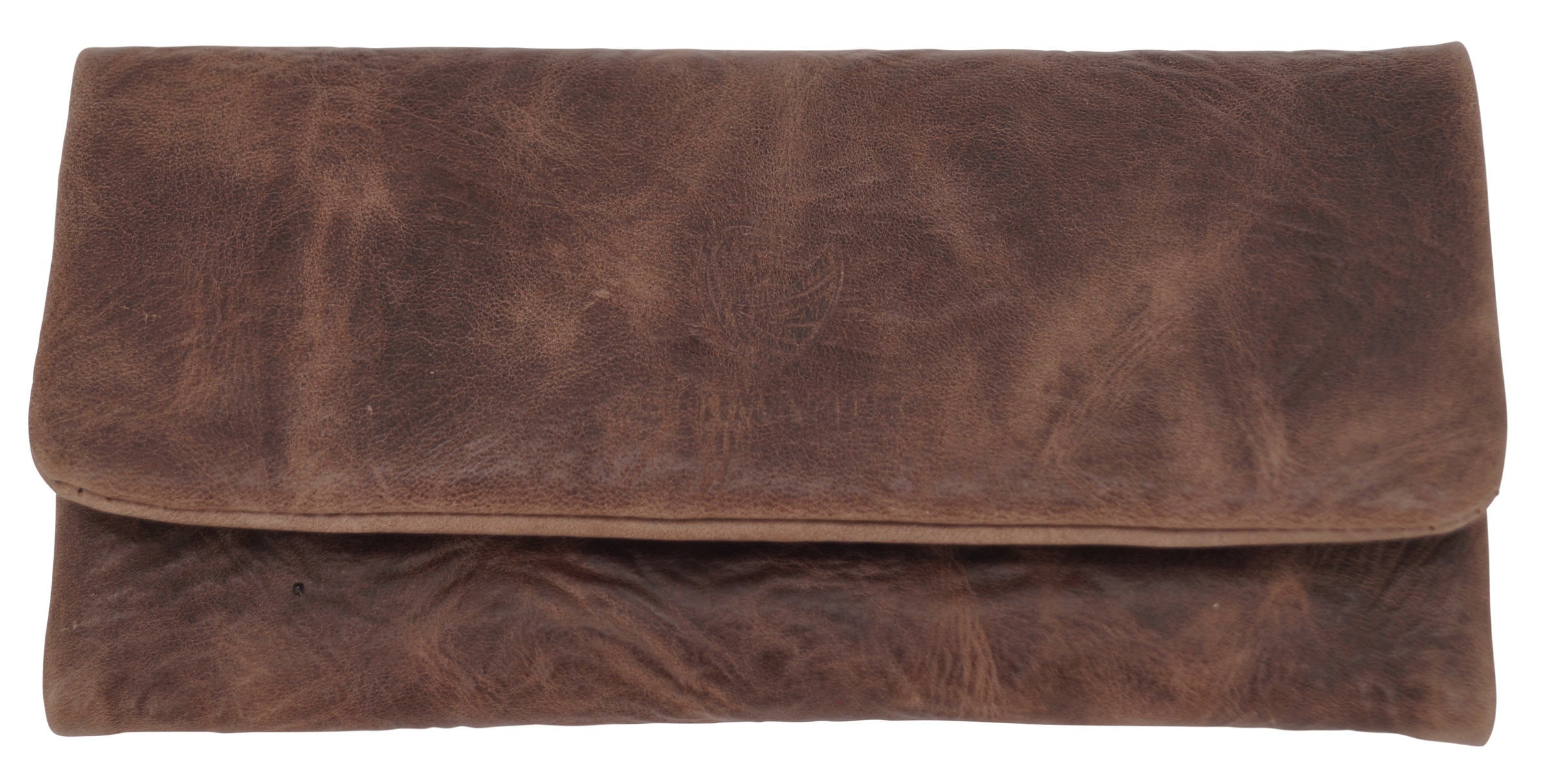 GERMANUS Tabaktasche CosaRara - Dunkelbraun "Crumble" - Made in EU