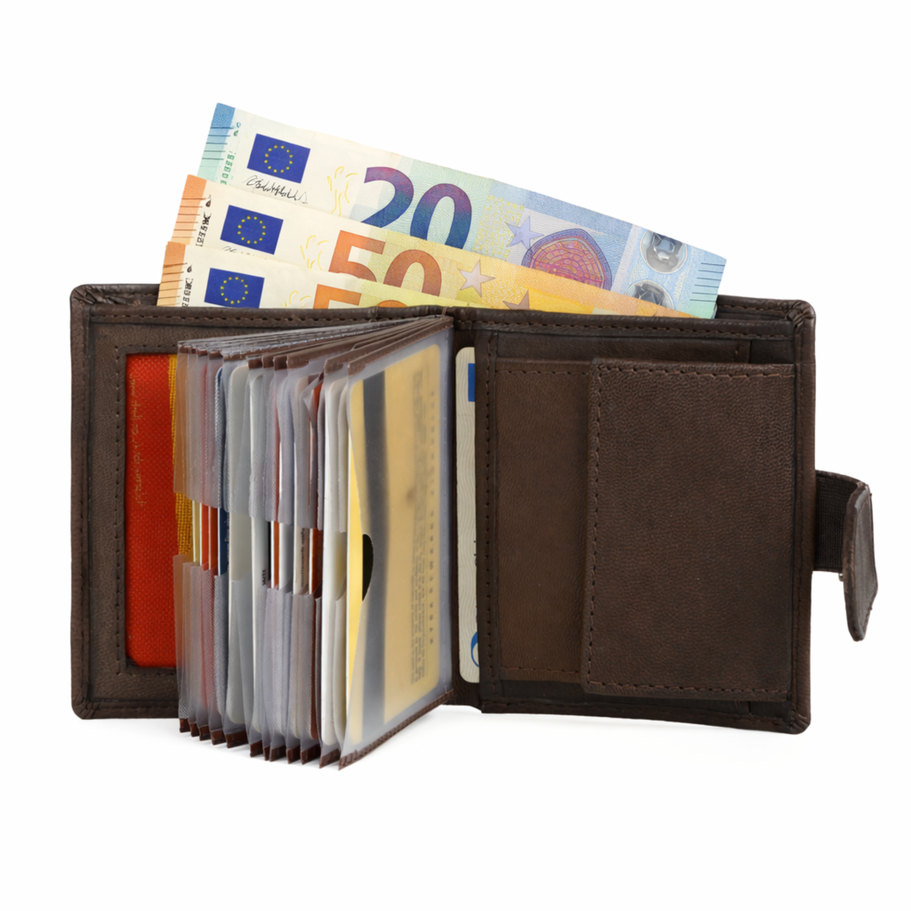 Handgefertigte Geldbörse York aus Ziegenleder von GERMANUS