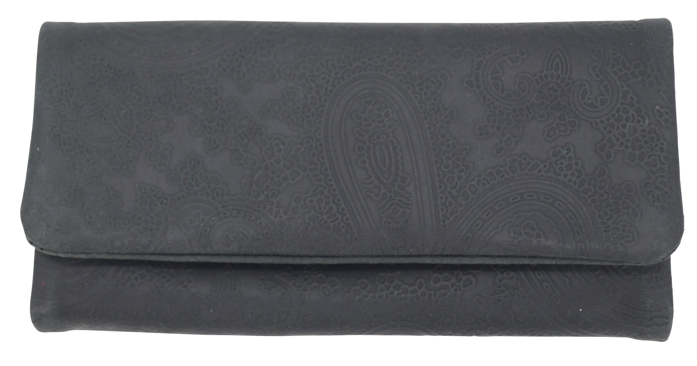 GERMANUS Tabaktasche CosaRara - Schwarz "Tendril" - Made in EU