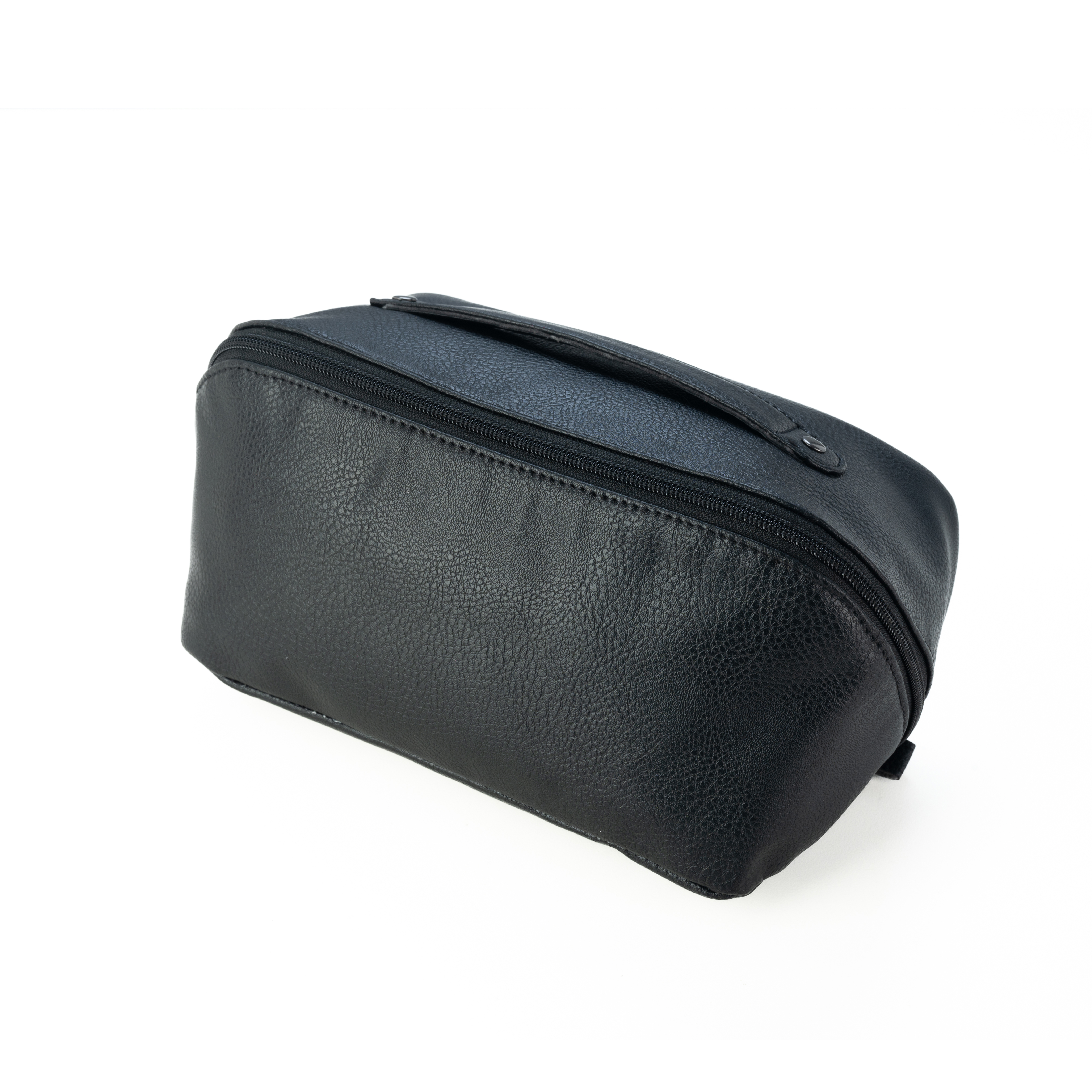 GERMANUS Kulturtasche Washbag Ulrich lederfrei vegan, schwarz