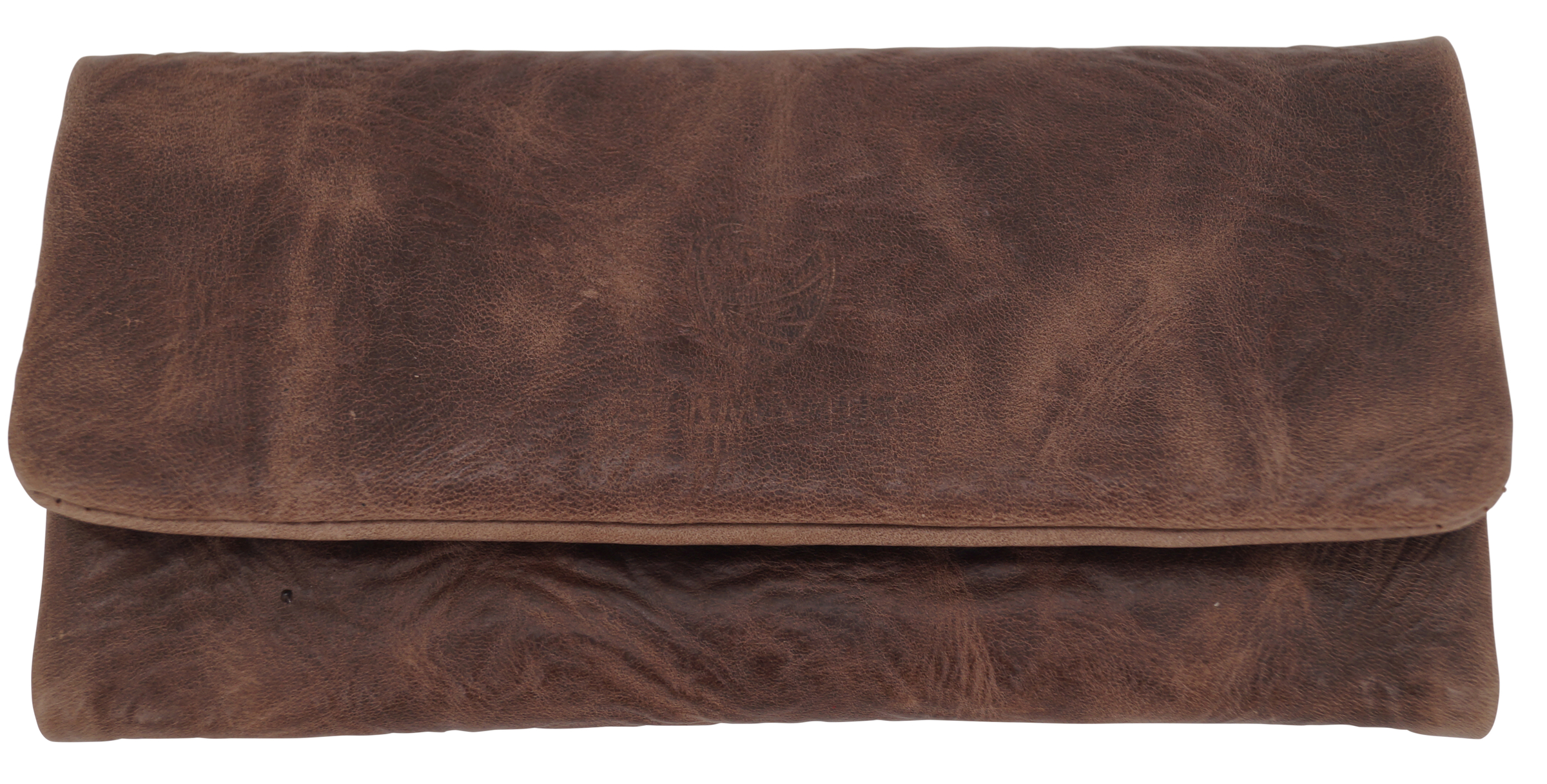 GERMANUS Tabaktasche CosaRara - Dunkelbraun "Crumble" - Made in EU