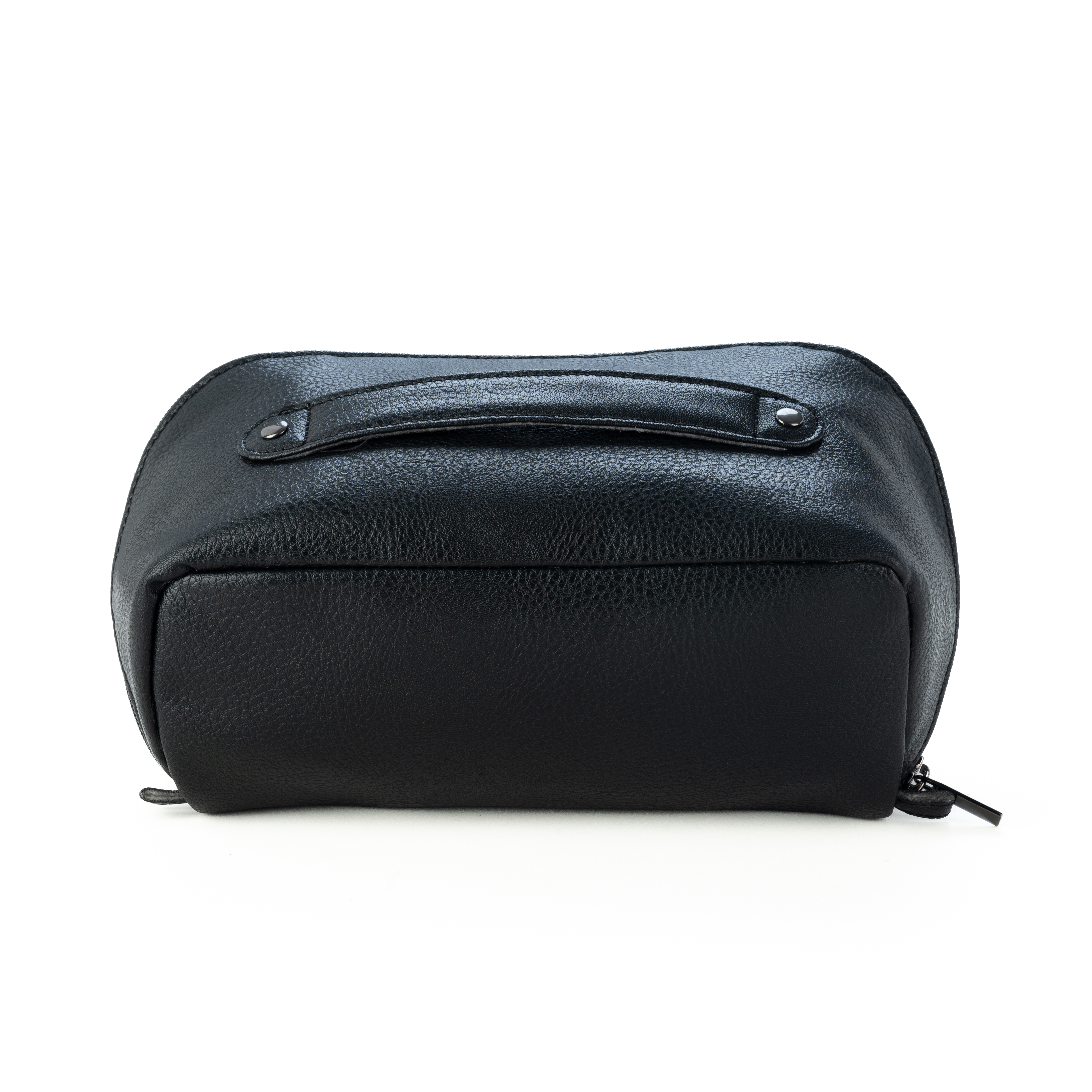 GERMANUS Kulturtasche Washbag Ulrich lederfrei vegan, schwarz