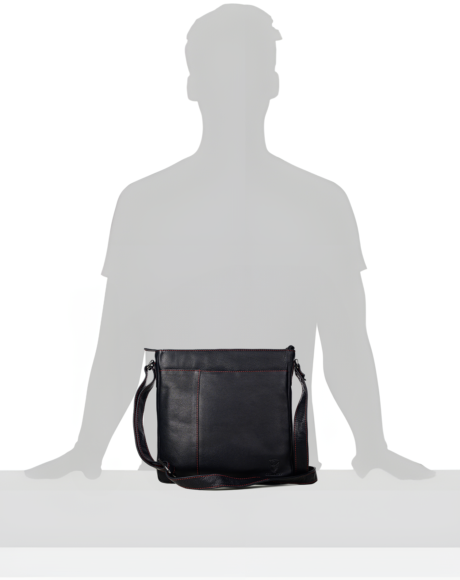 GERMANUS Handtasche Toni aus Leder für Herren und Damen, unisex