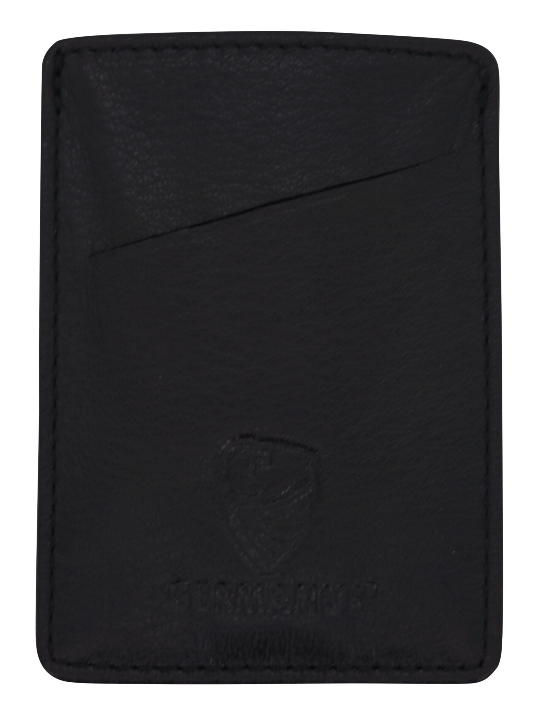 GERMANUS Kartenetui aus Leder, schwarz