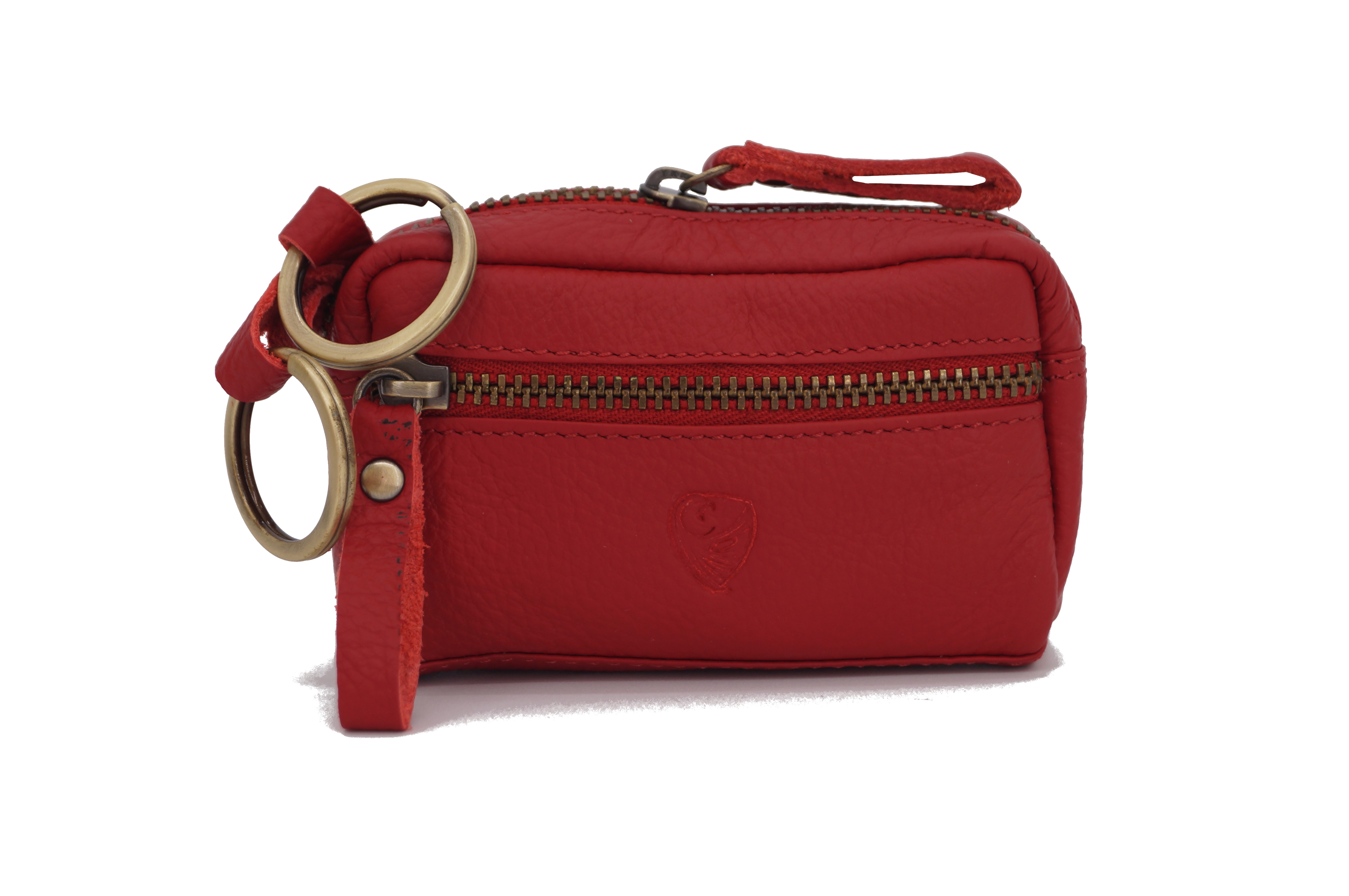 GERMANUS Schlüsseletui Schlüsselmäppchen Schlüsseletui 4051 (Rot)