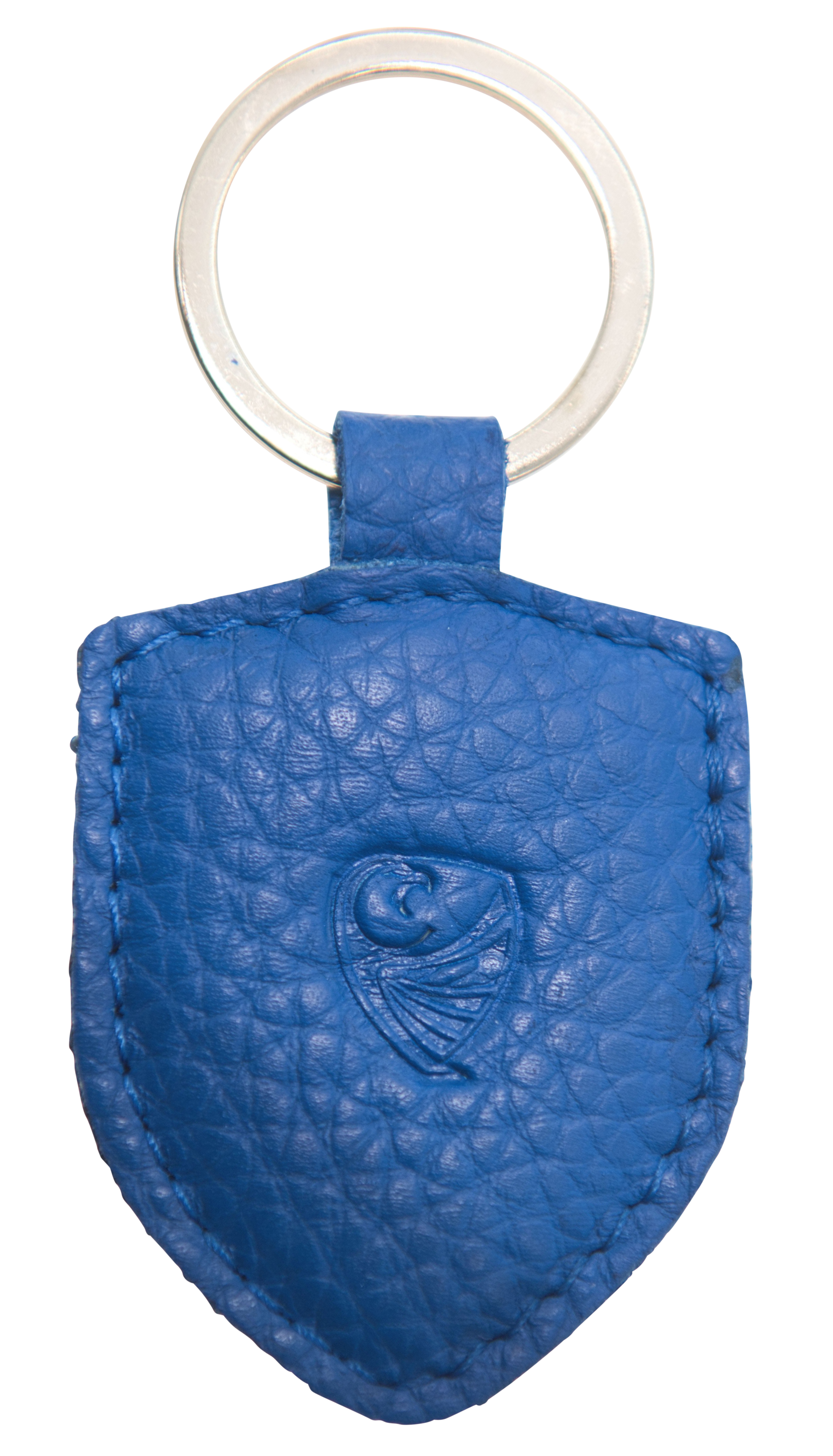 GERMANUS Schlüsselanhänger, Leder, blau