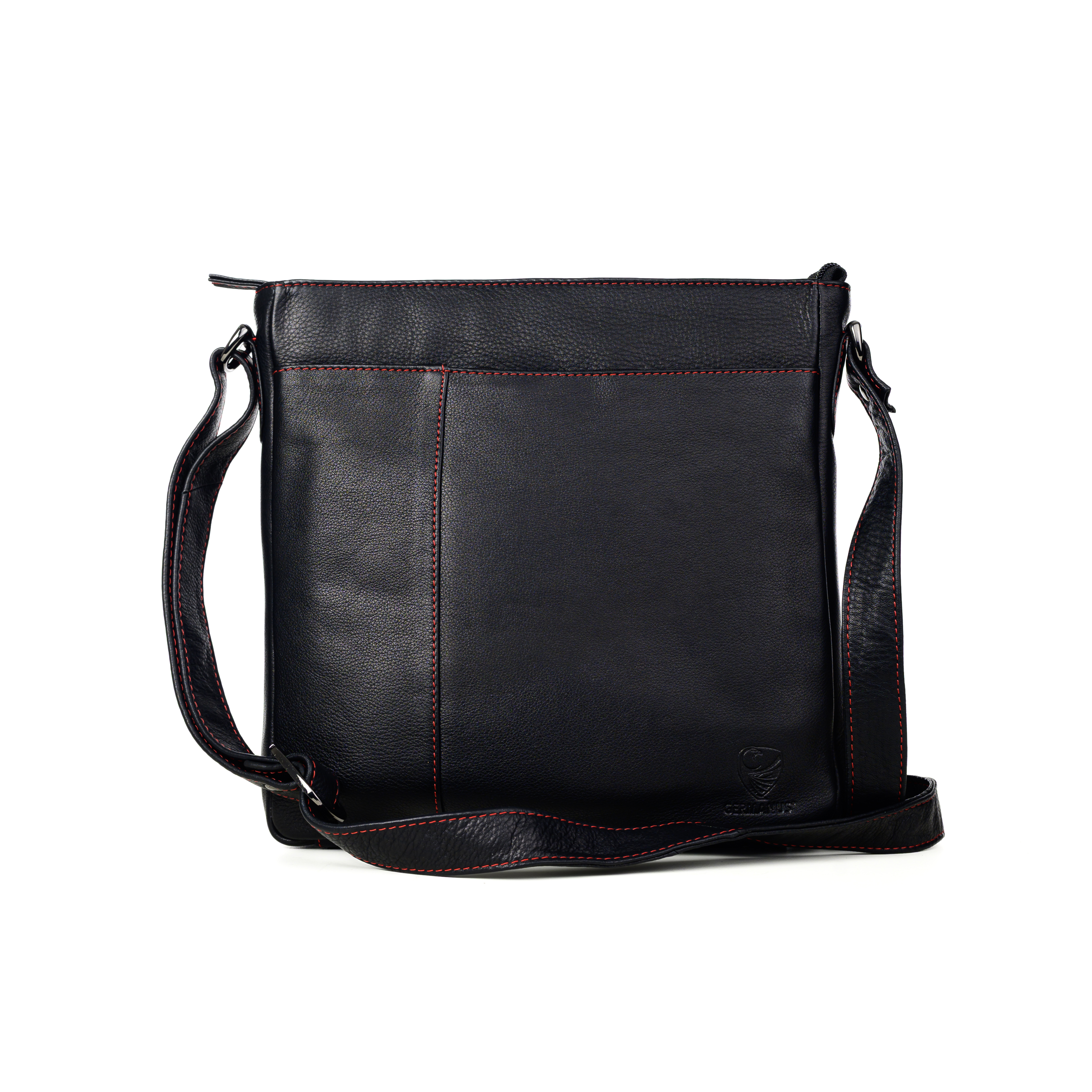 GERMANUS Handtasche Toni aus Leder für Herren und Damen, unisex