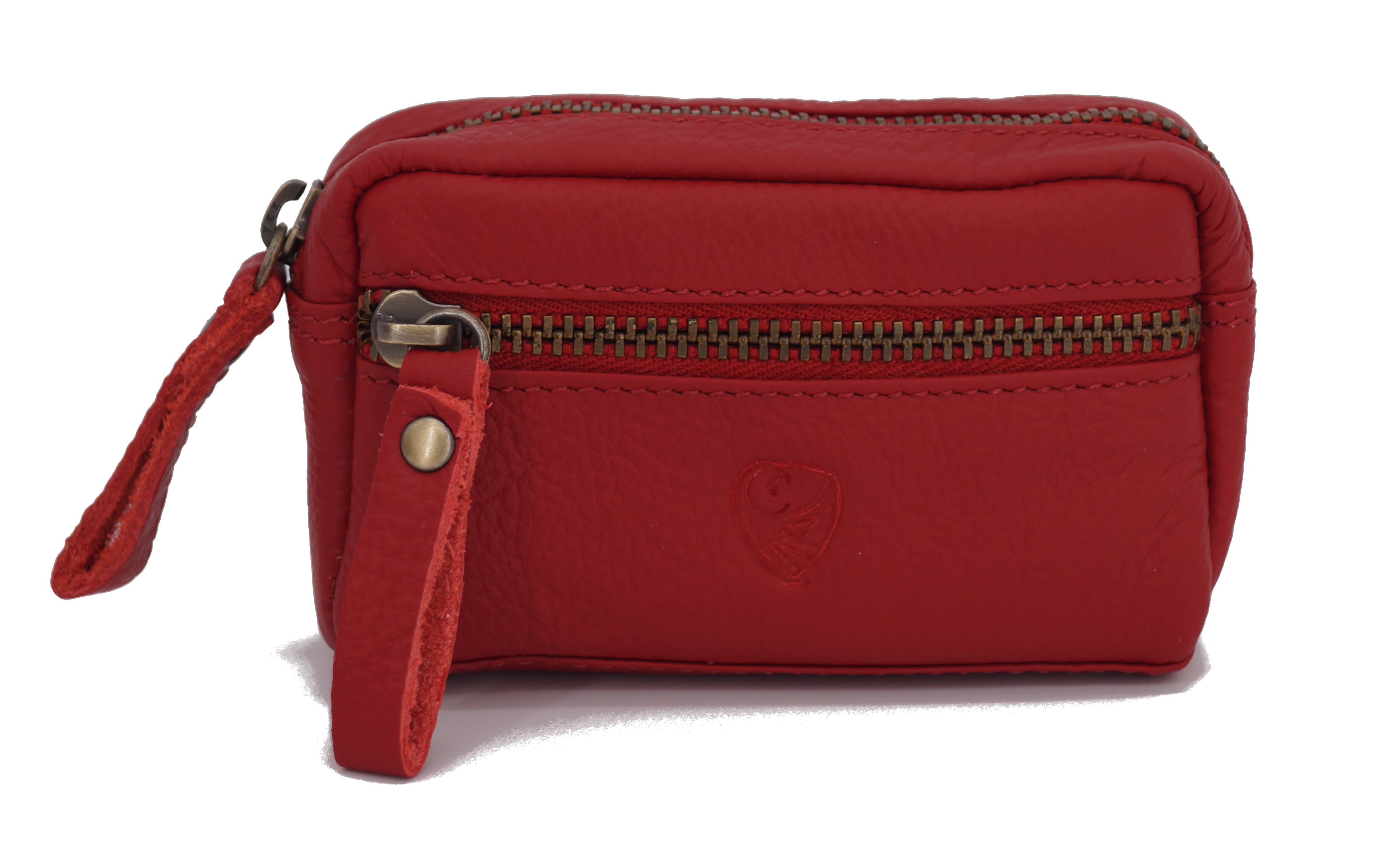 GERMANUS Schlüsseletui Schlüsselmäppchen Schlüsseletui 4051 (Rot)