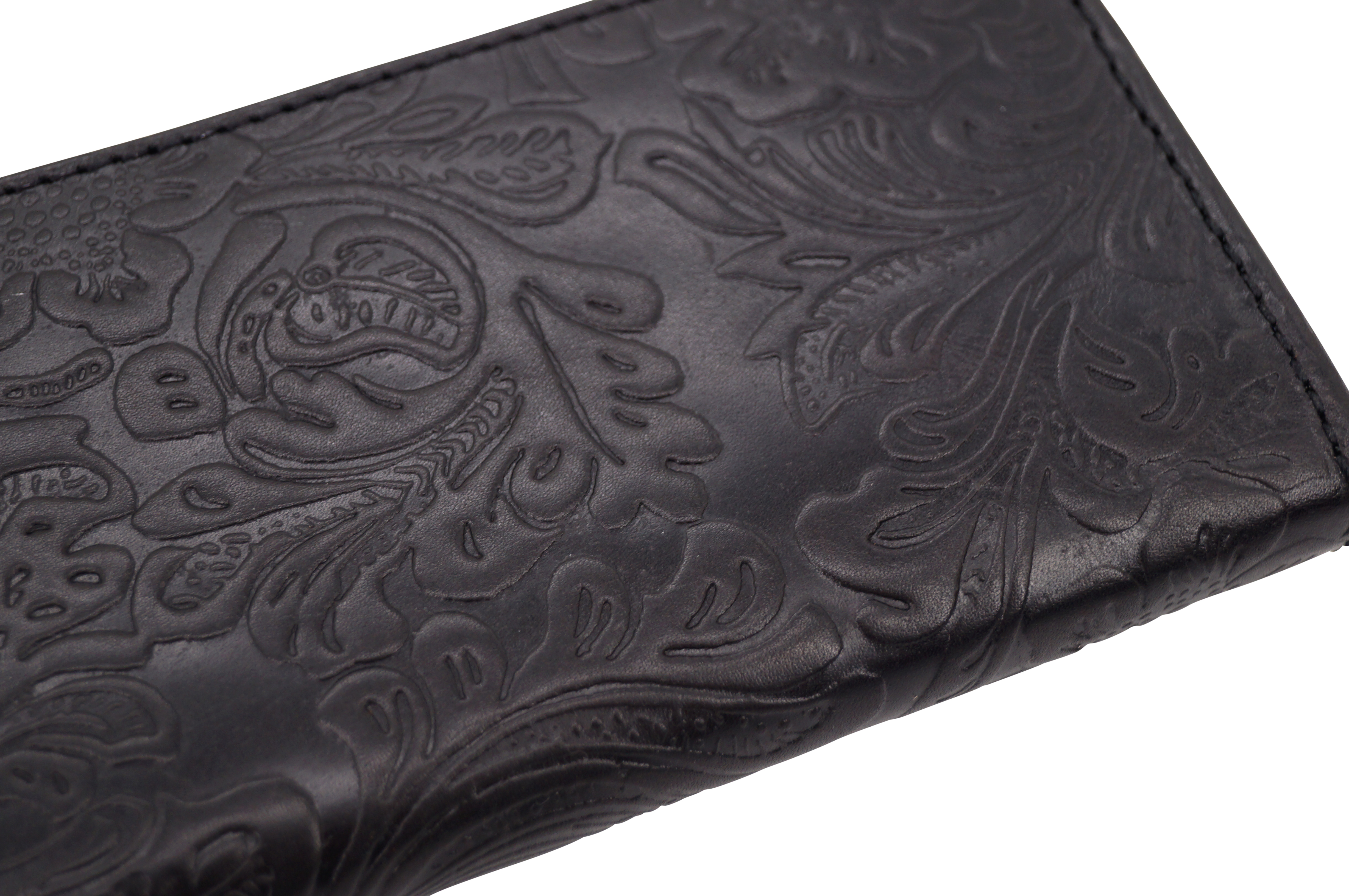 GERMANUS Damen Geldbörse Kellnergeldbörse Gabi, Gastro Geldbörse aus Echtleder, Schwarz