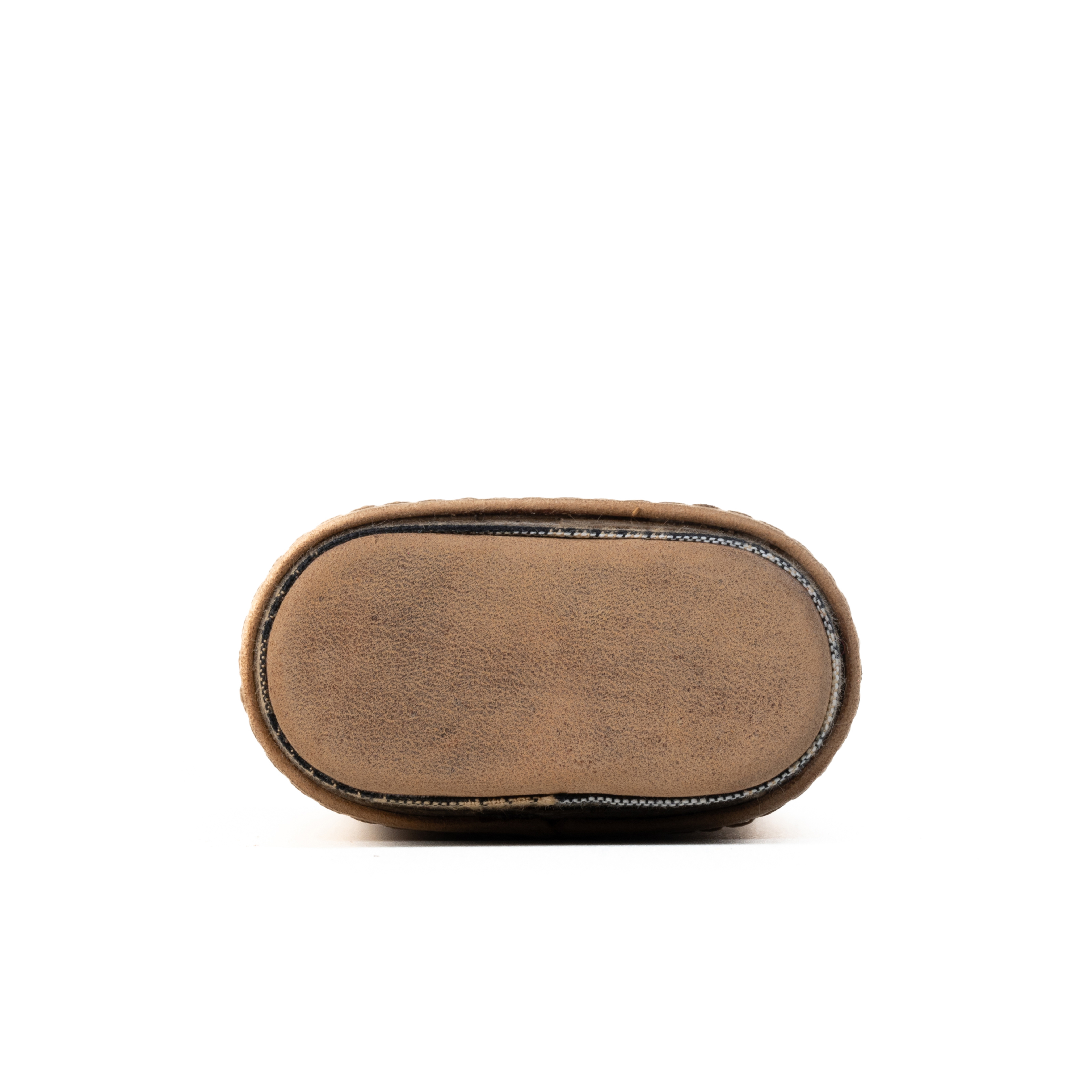 GERMANUS Brillenetui aus Echtleder, innen Holz, teleskopisch, braun
