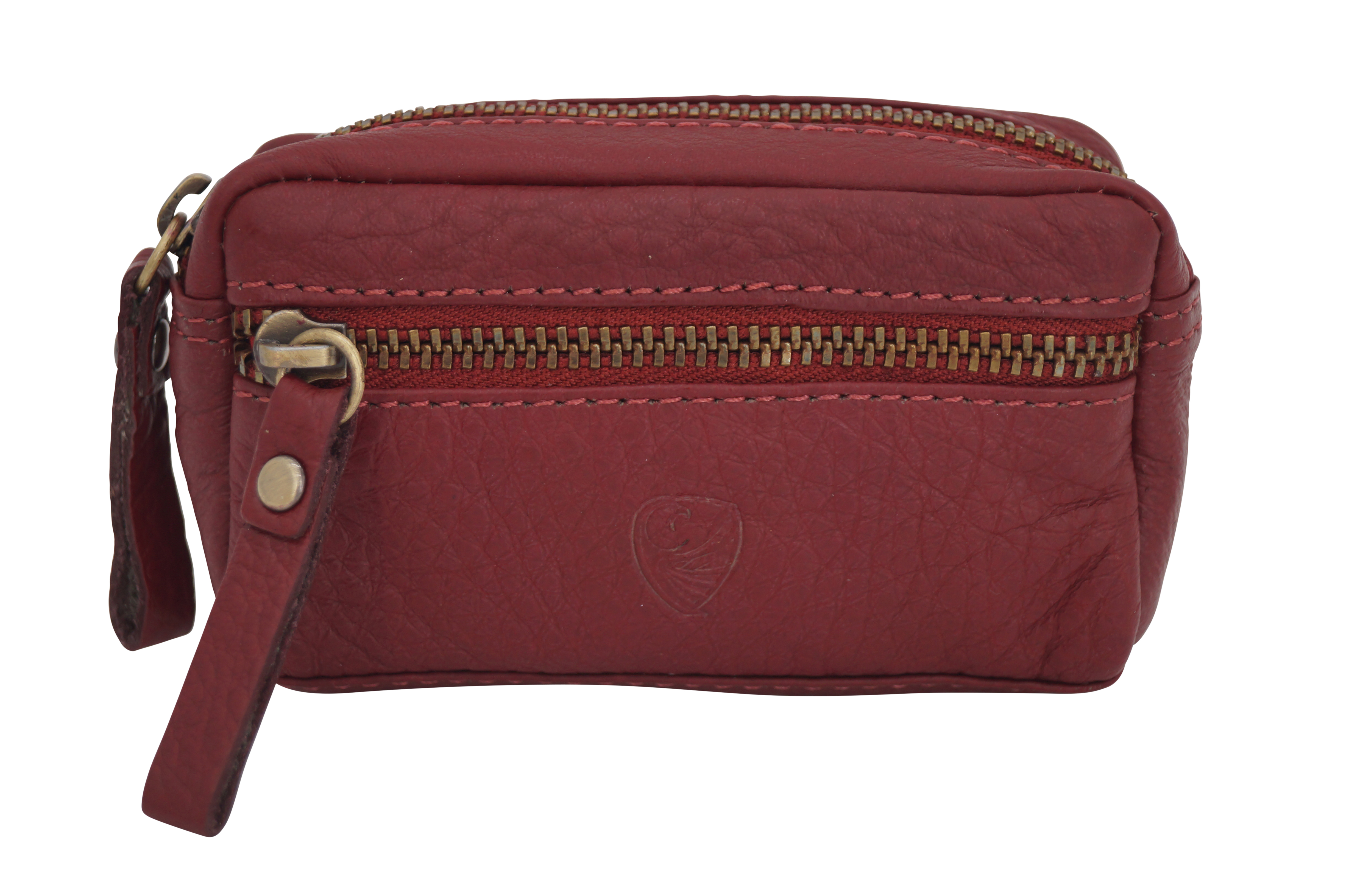 GERMANUS Schlüsseletui Schlüsselmäppchen Schlüsseletui 4051 (Rot)