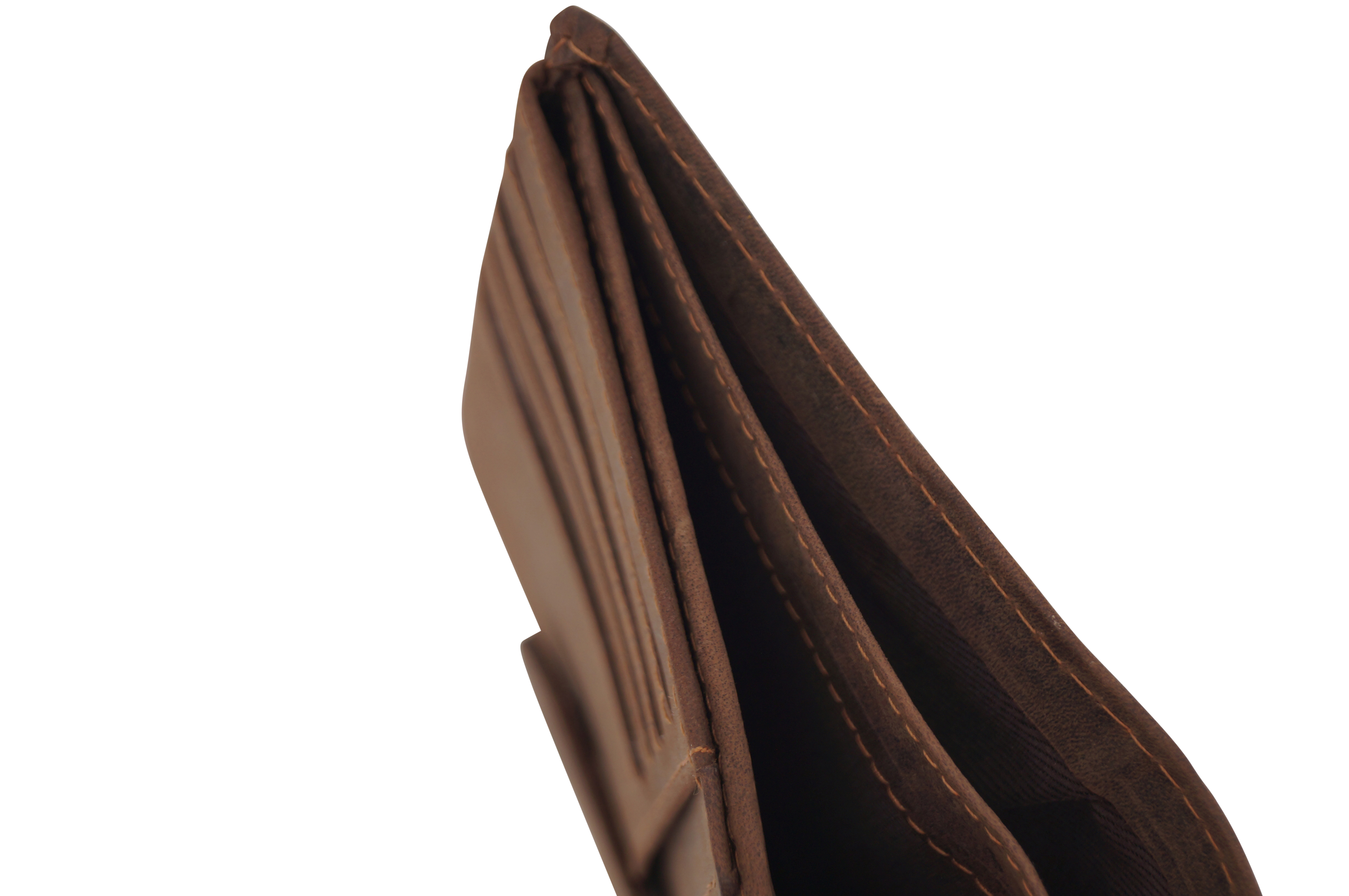 GERMANUS Geldbörse Portemonnaie aus Leder, Theo für Kreditkarten, Scheine, Münzen