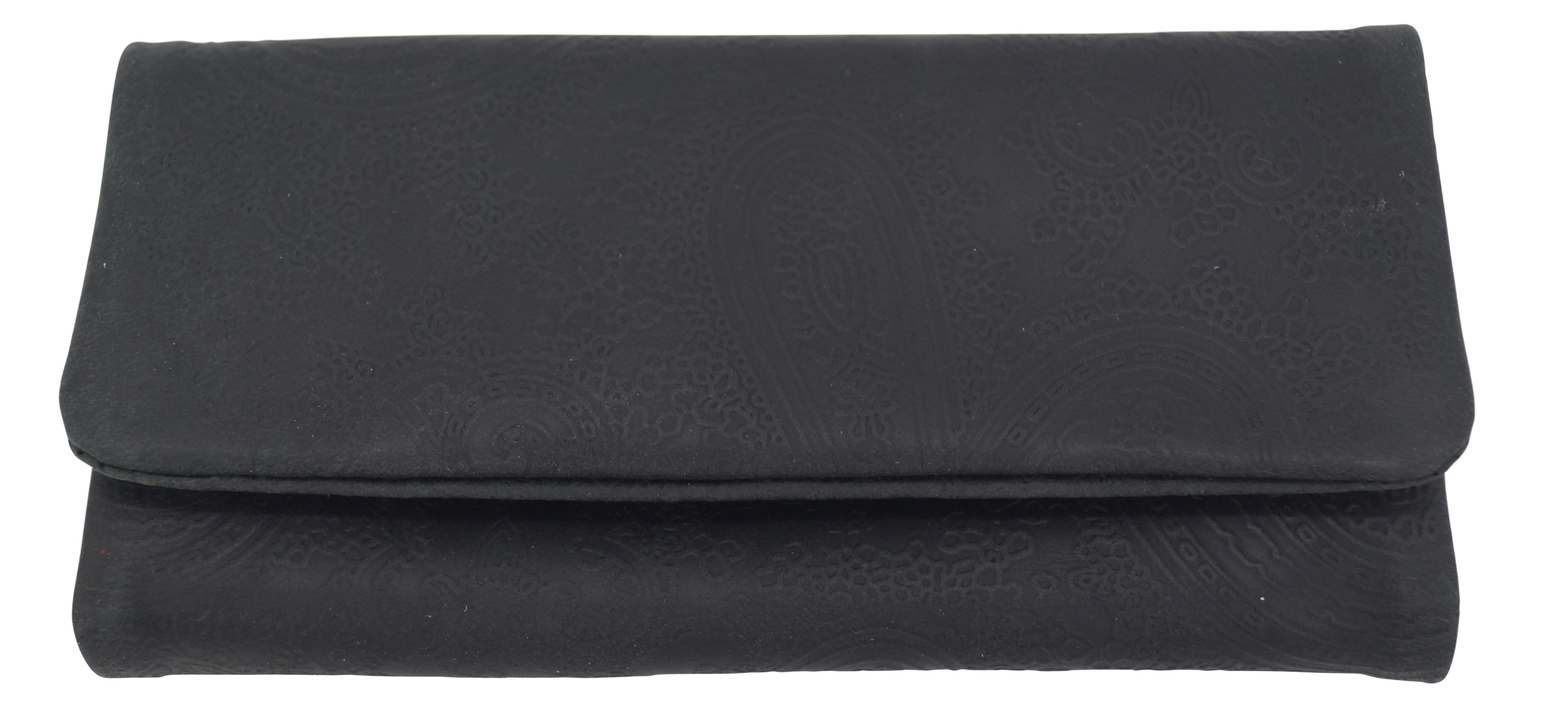 GERMANUS Tabaktasche CosaRara - Schwarz "Tendril" - Made in EU