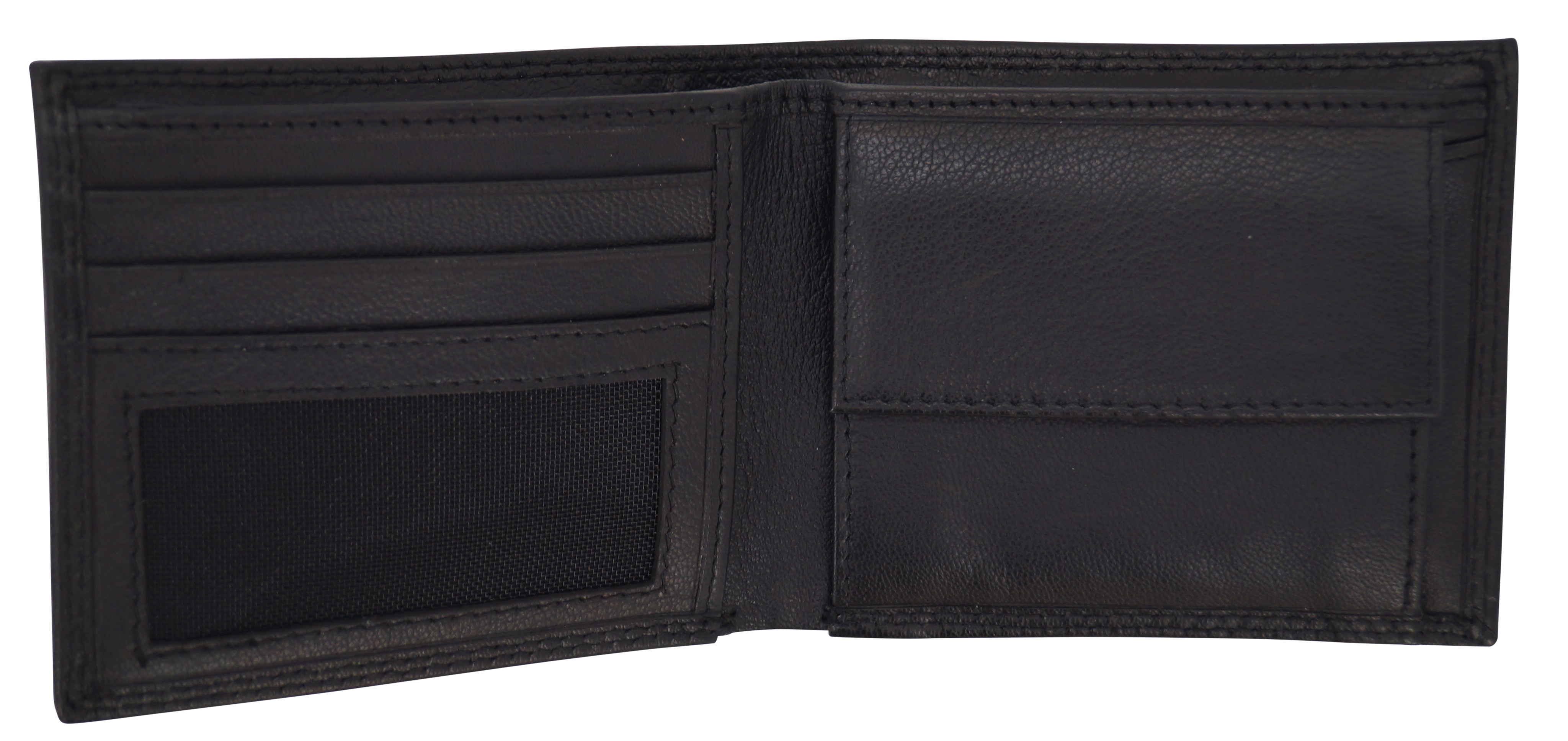 GERMANUS Geldbörse aus Leder, Max, Dunkelbraun