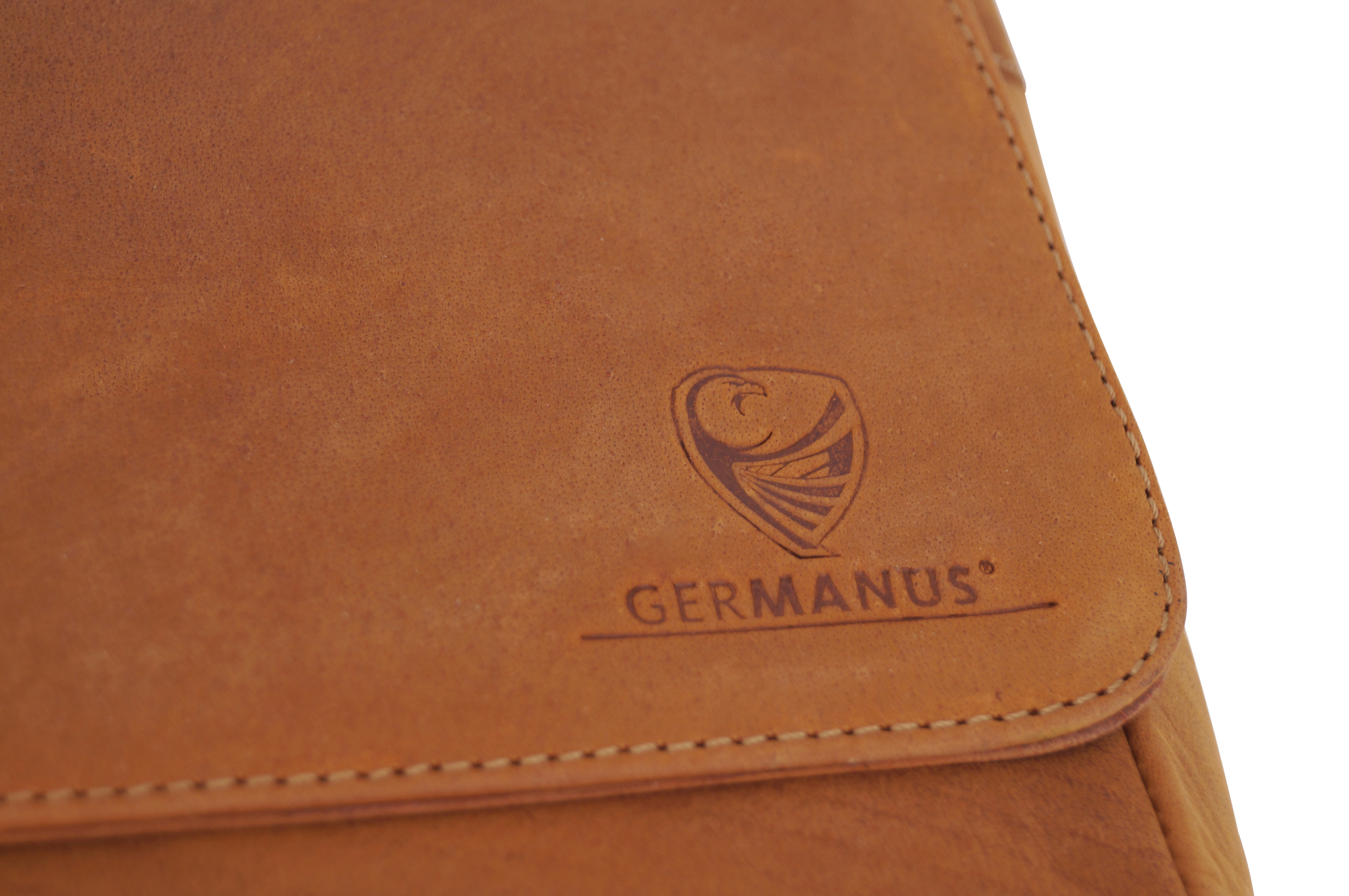 GERMANUS Umhängetasche Crossbodybag Schultertasche Jonathan aus Leder