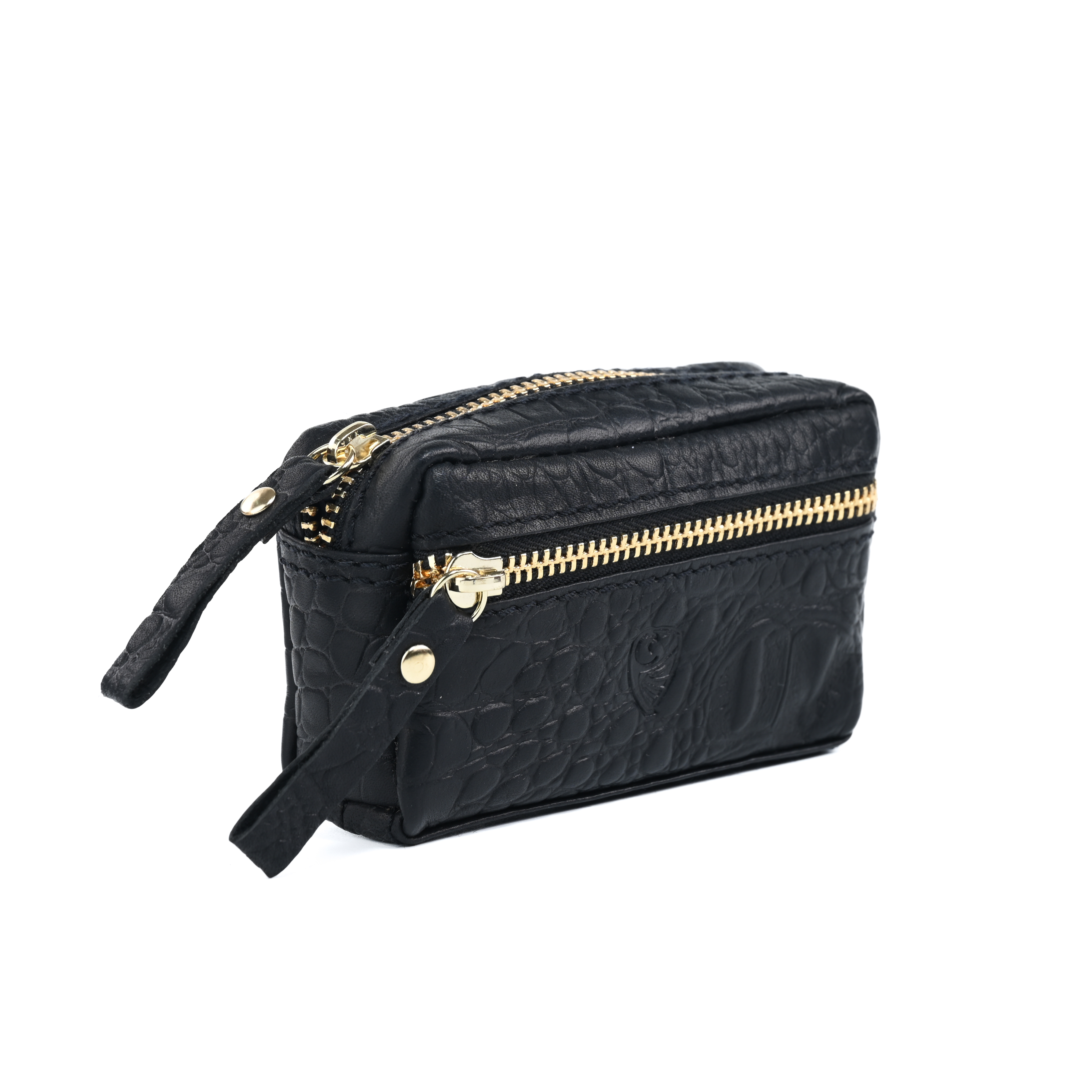 GERMANUS 4051 Croco Schwarz