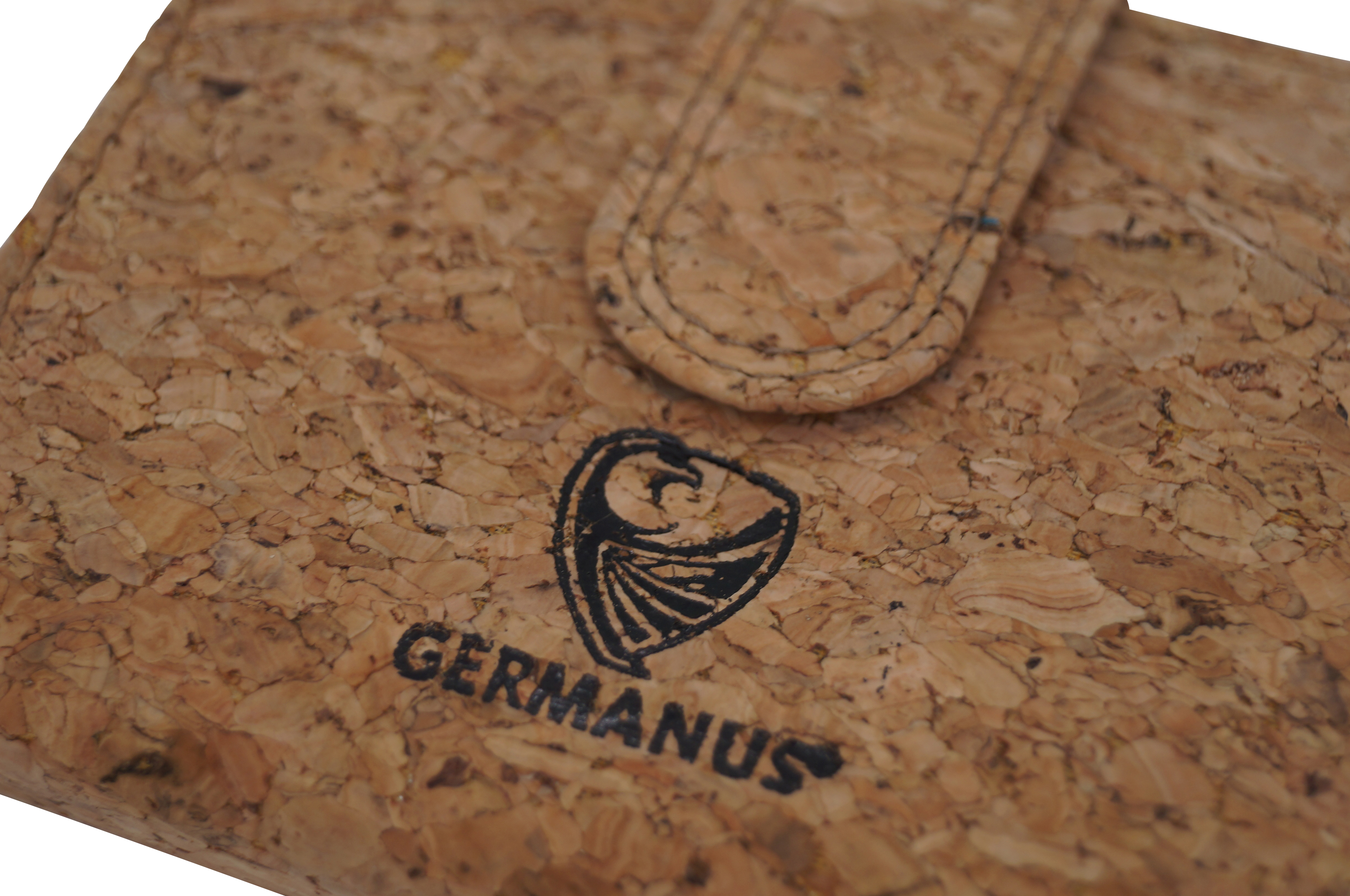 GERMANUS Geldbörse aus Kork, braun, 3749