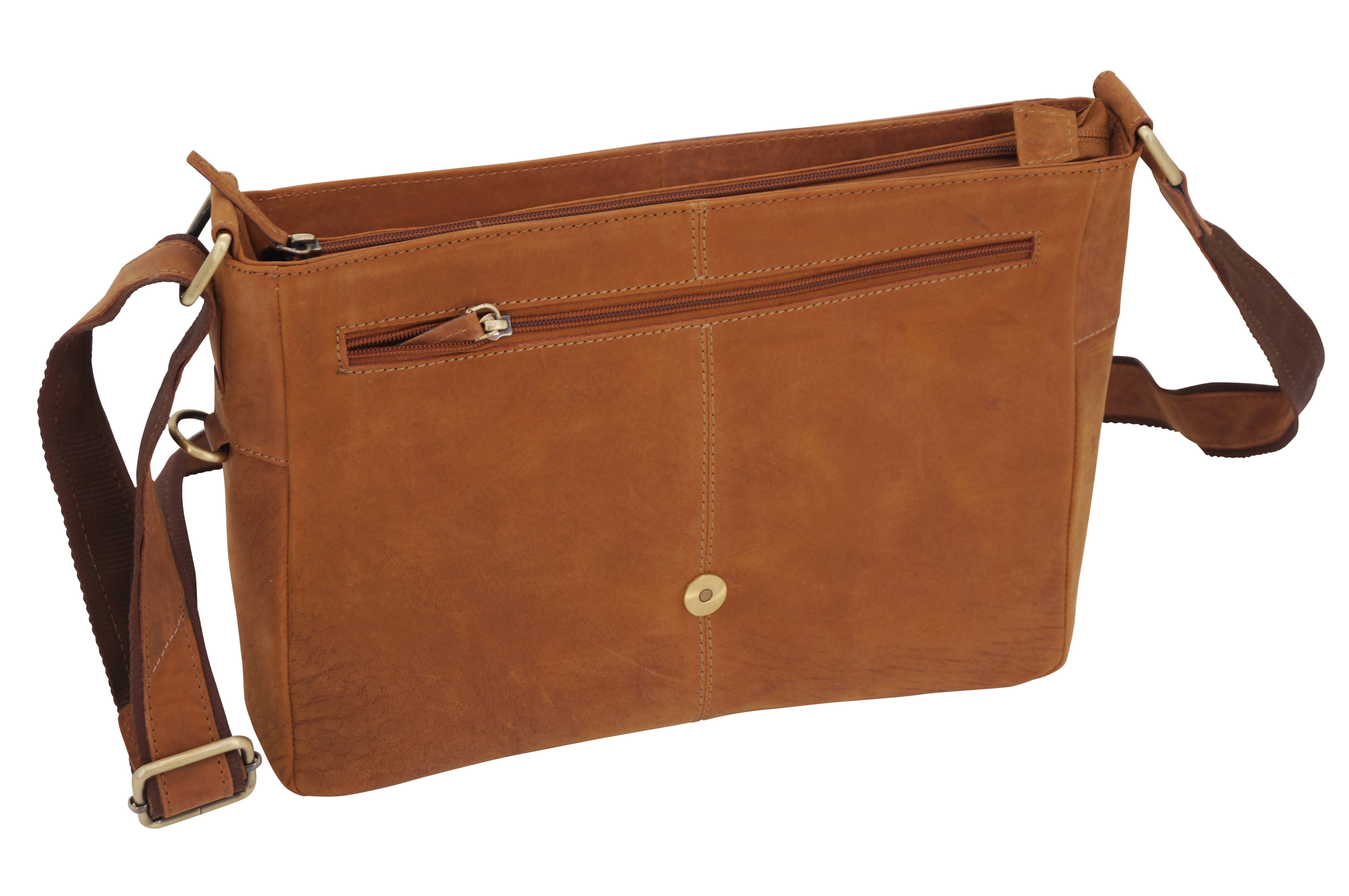 GERMANUS Umhängetasche Crossbodybag Schultertasche Jonathan aus Leder