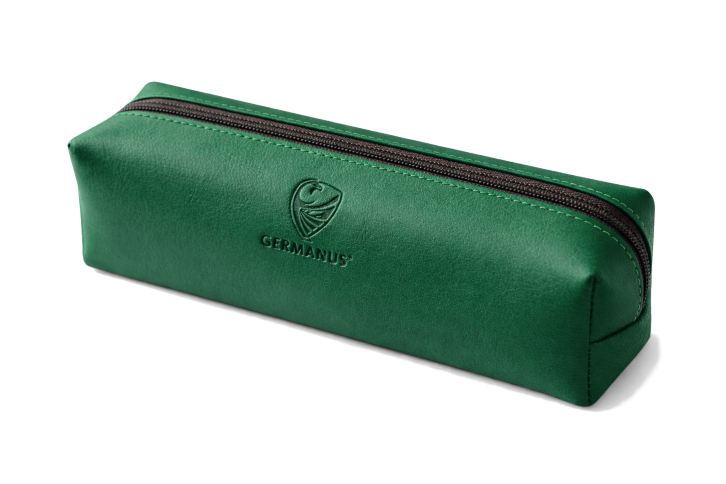 GERMANUS Grün Schlamperl Federmäppchen - Made in EU - Stifteetui