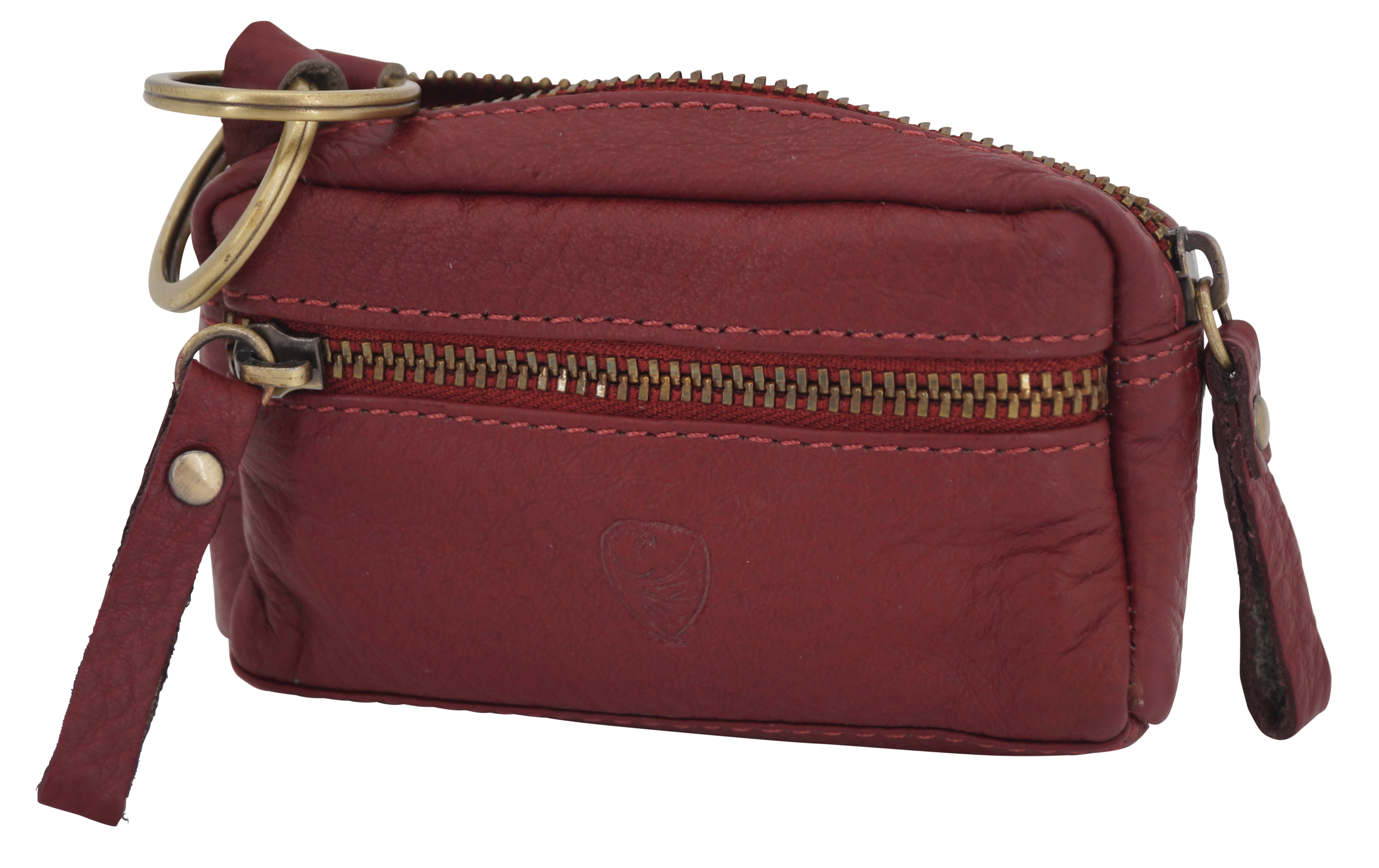 GERMANUS Schlüsseletui Schlüsselmäppchen Schlüsseletui 4051 (Rot)