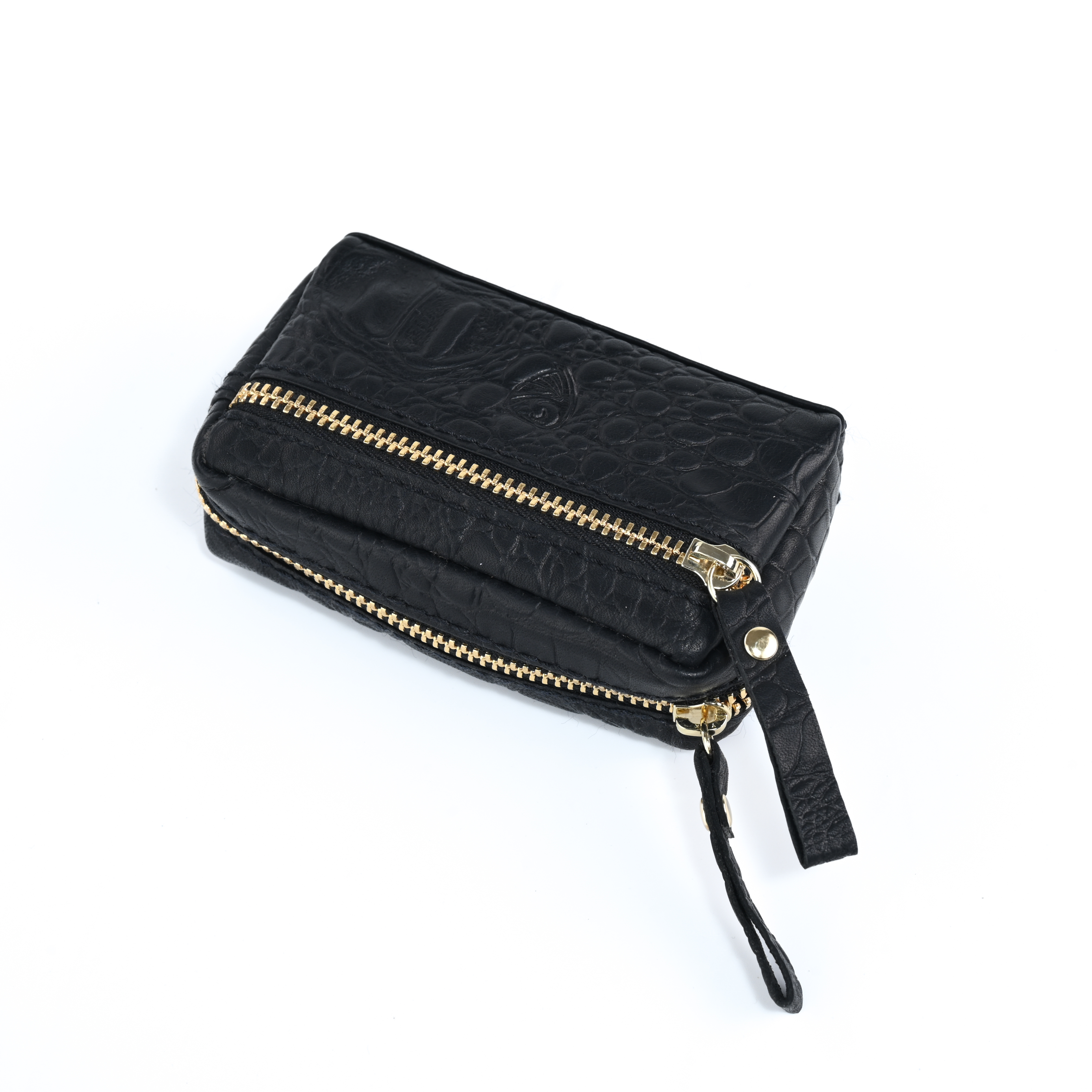 GERMANUS 4051 Croco Schwarz