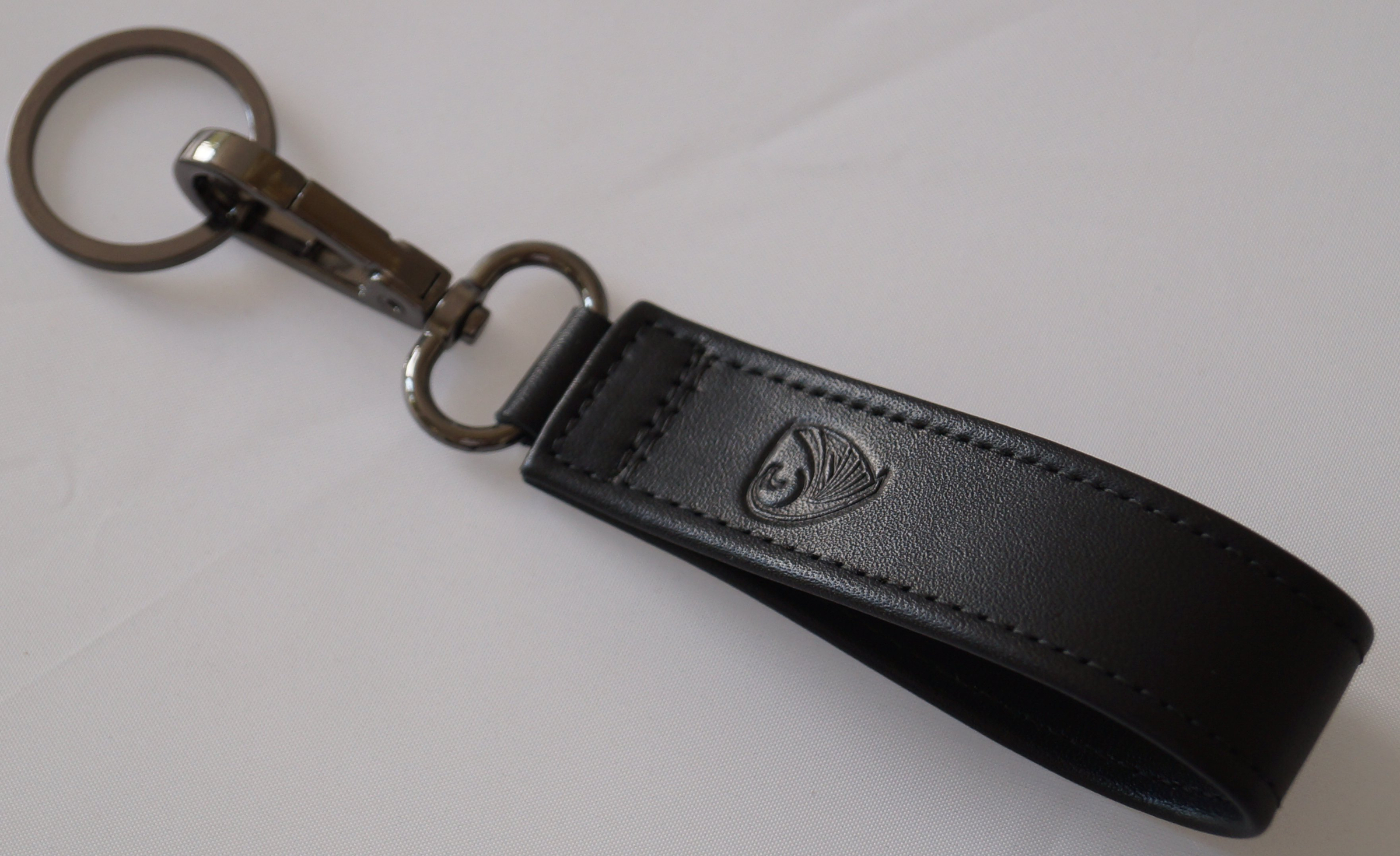 GERMANUS Schlüsselanhänger - Made in EU - Furvus, Schwarz