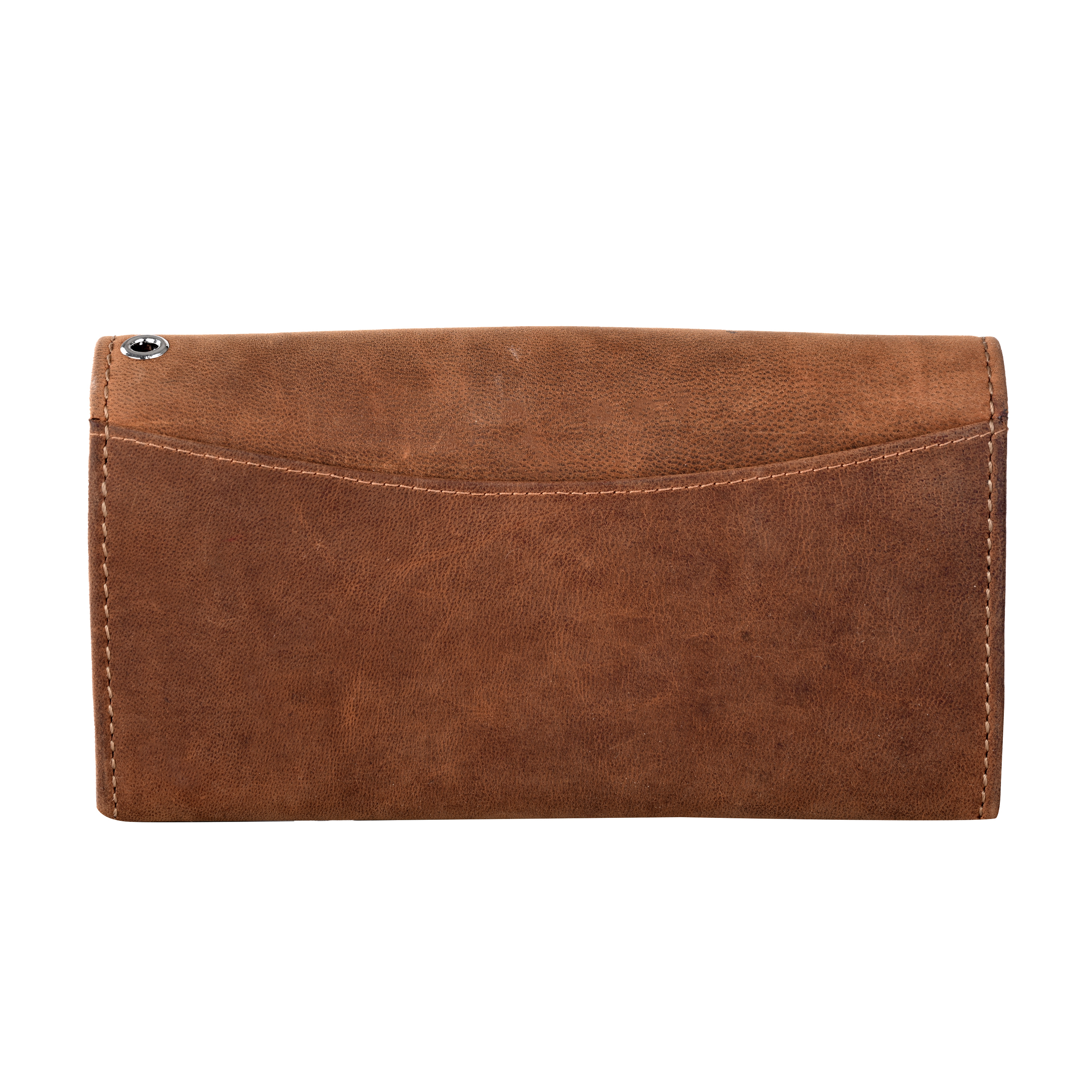 GERMANUS Kellnergeldbörse Toni, Gastro Geldbörse aus Echtleder, Wildbraun