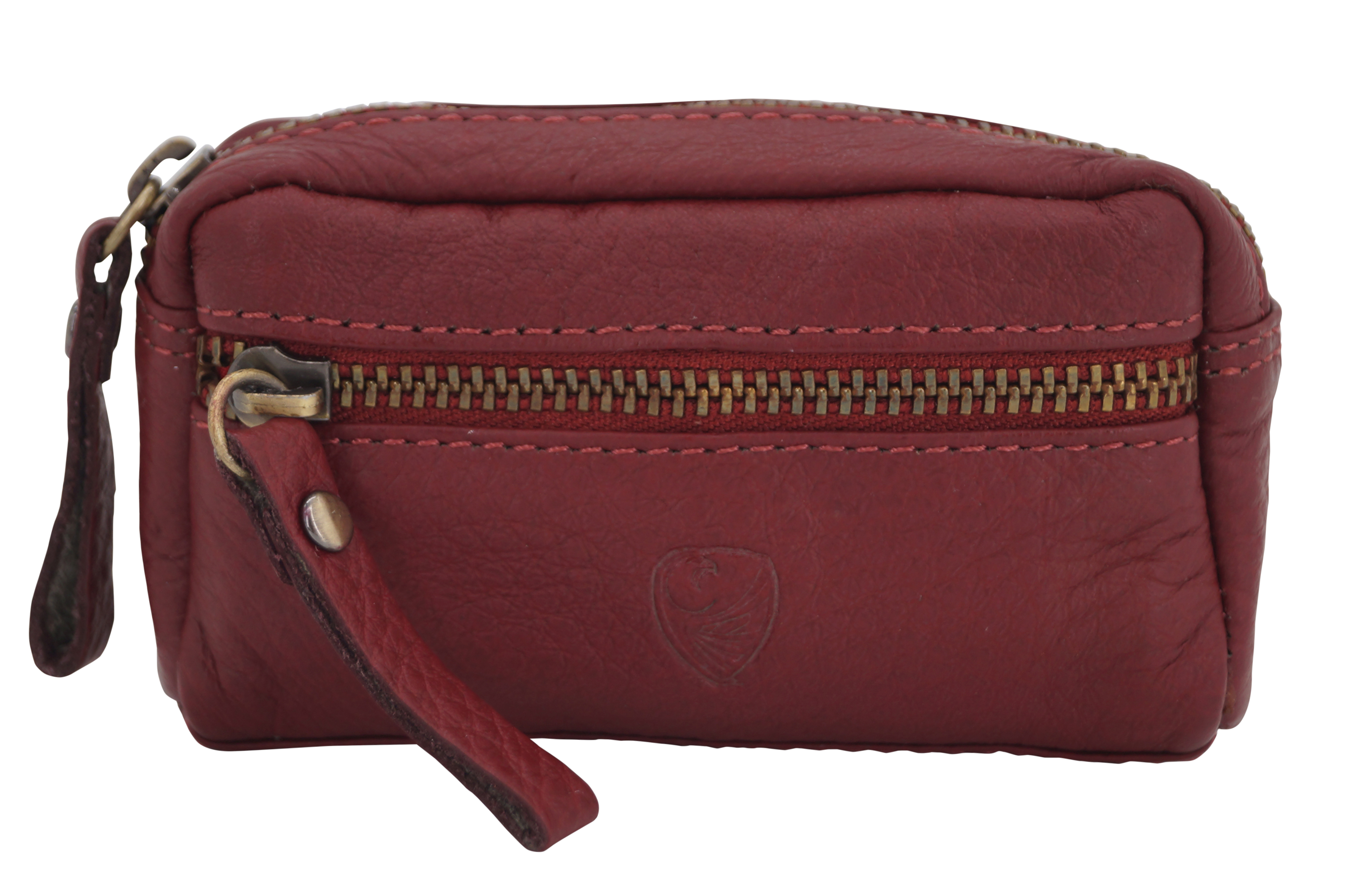 GERMANUS Schlüsseletui Schlüsselmäppchen Schlüsseletui 4051 (Rot)