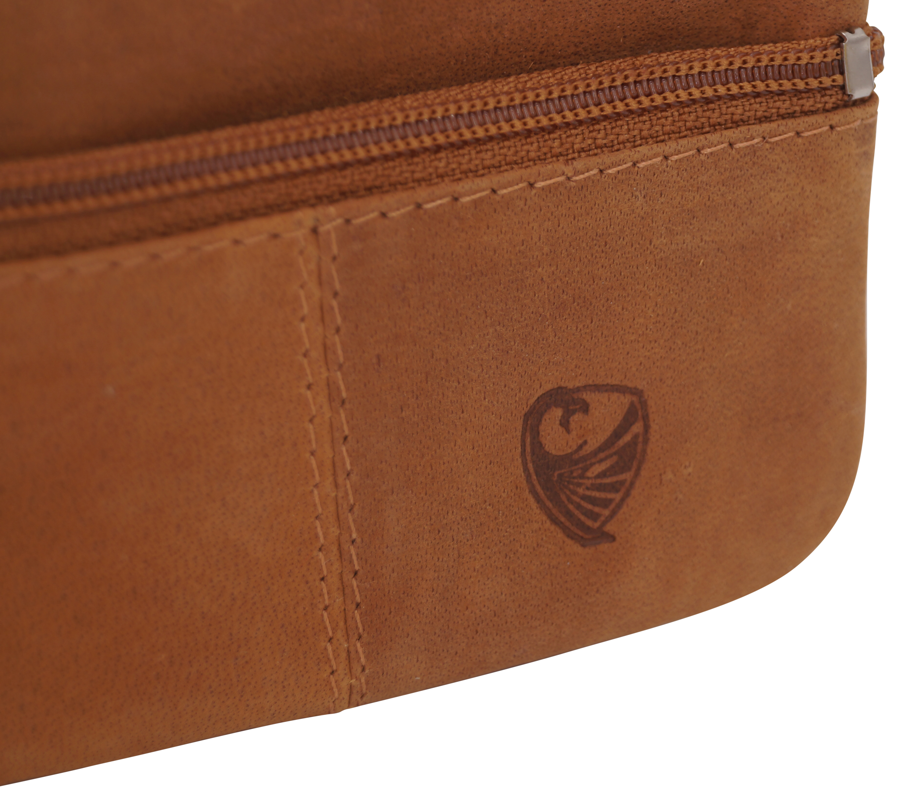 GERMANUS Schlüsselmäppchen Hellbraun