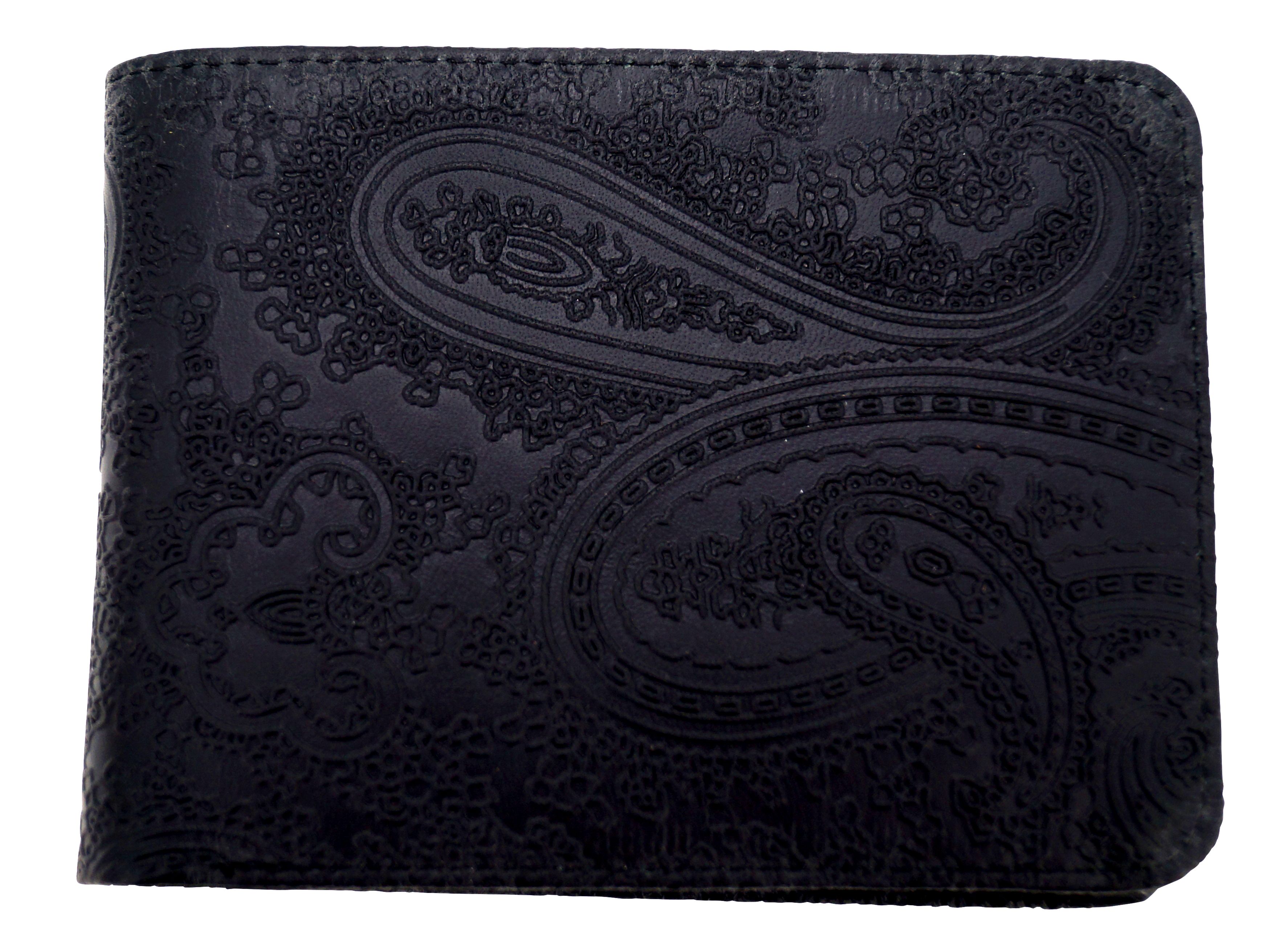 GERMANUS Geldbörse aus Leder, 30110-1, Made in EU, RFID secure, schwarz