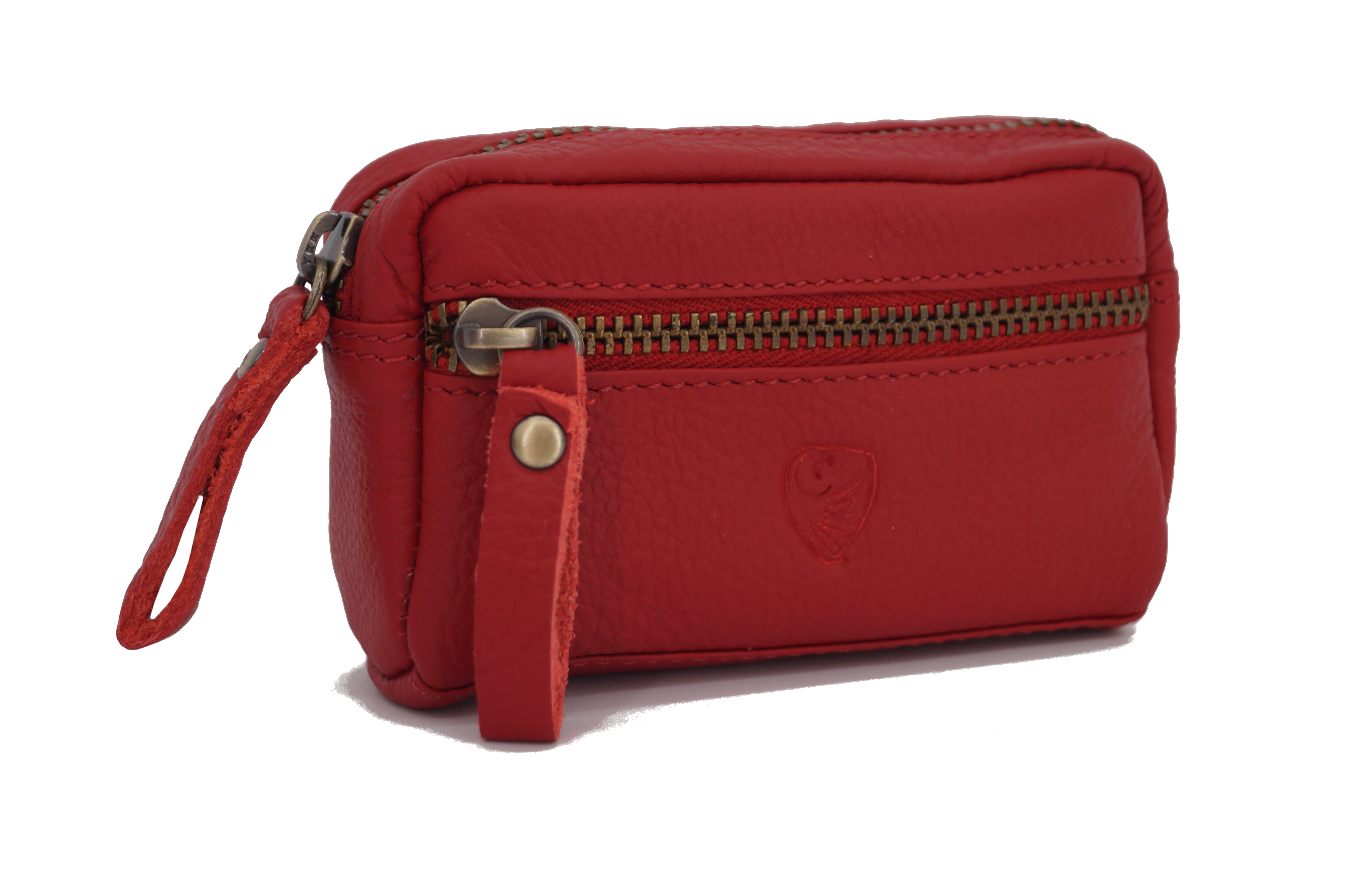 GERMANUS Schlüsseletui Schlüsselmäppchen Schlüsseletui 4051 (Rot)