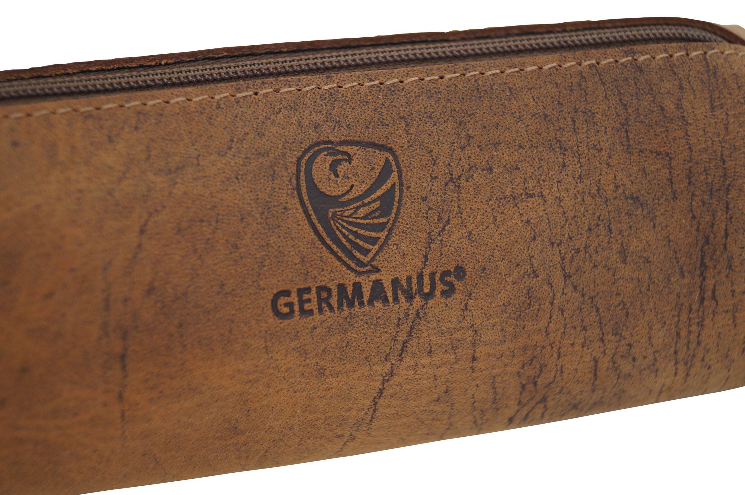 GERMANUS Wildes Rind Schlamperl Federmäppchen - Made in EU - Stifteetui