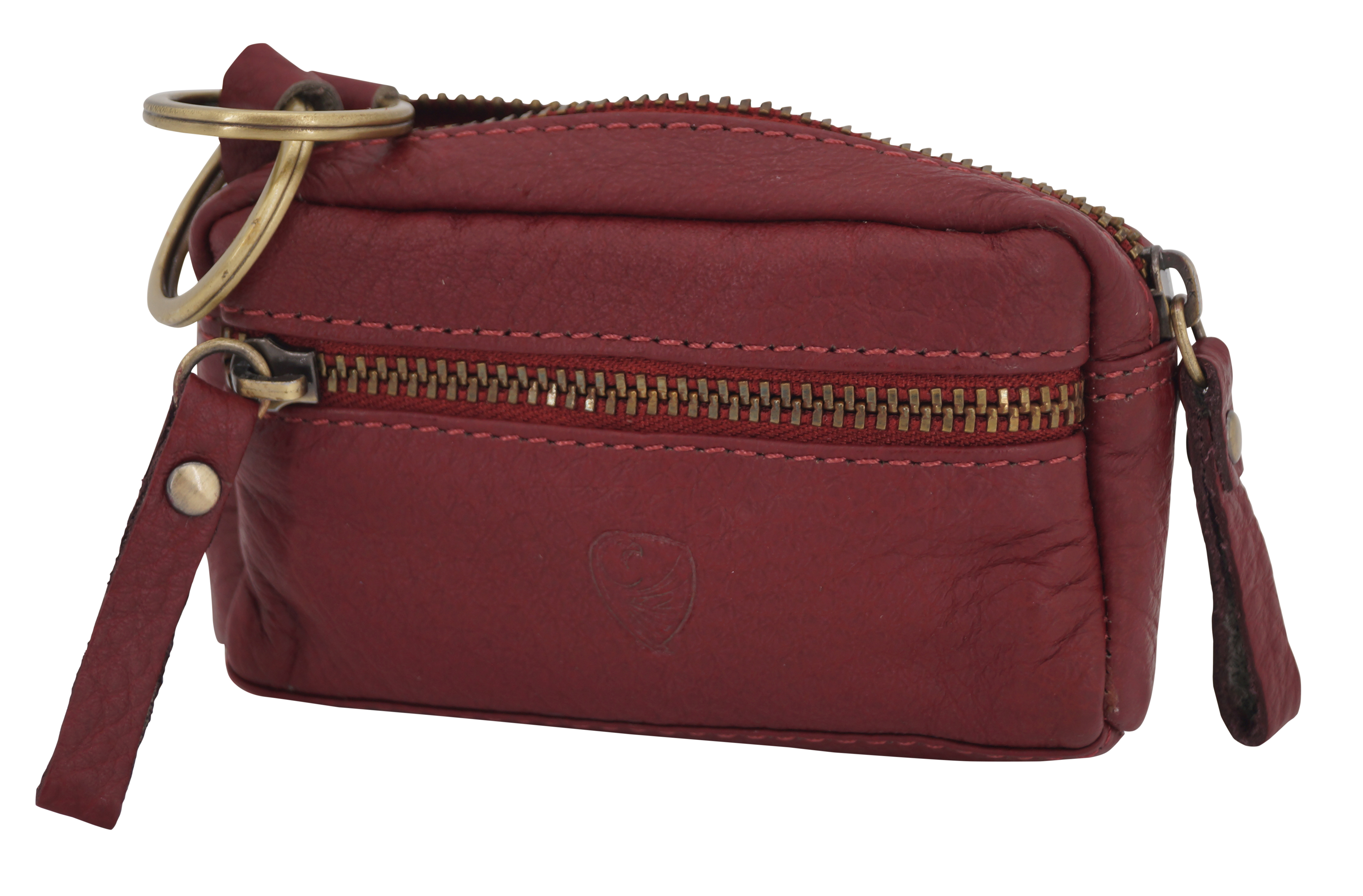 GERMANUS Schlüsseletui Schlüsselmäppchen Schlüsseletui 4051 (Rot)