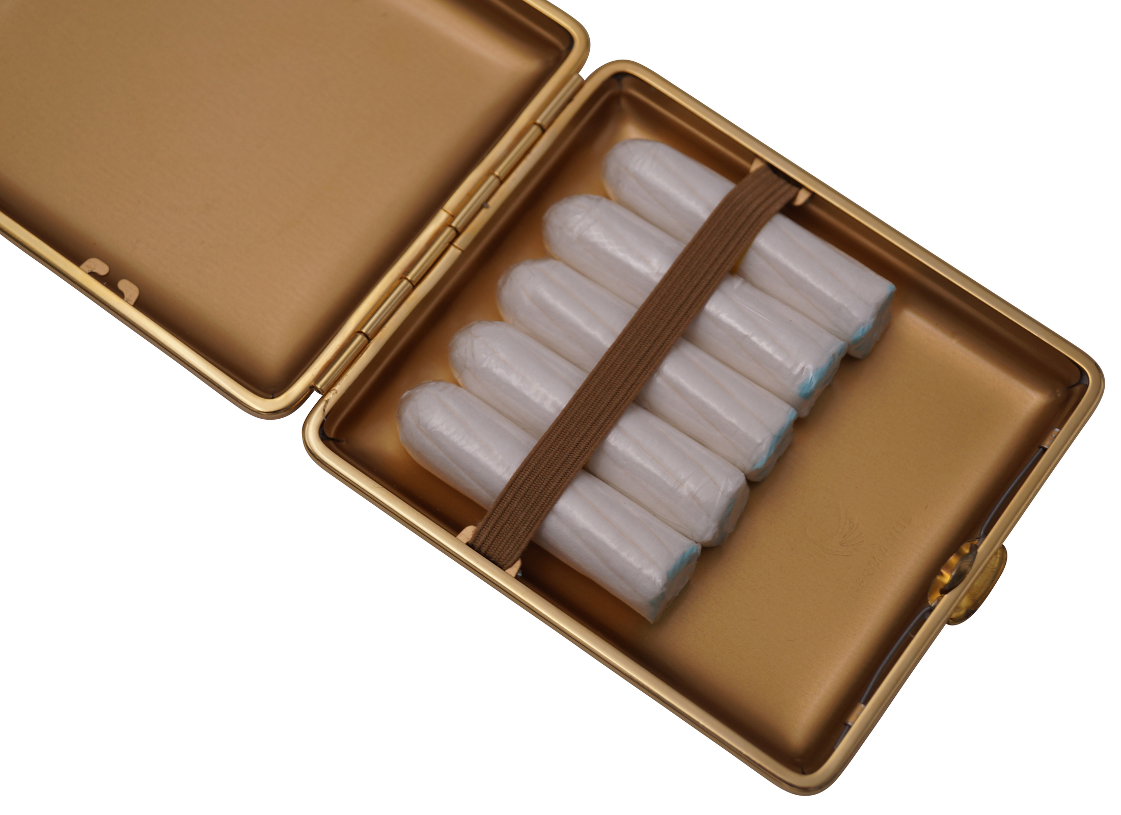 GERMANUS Damen Etui, Made in Germany - Gold