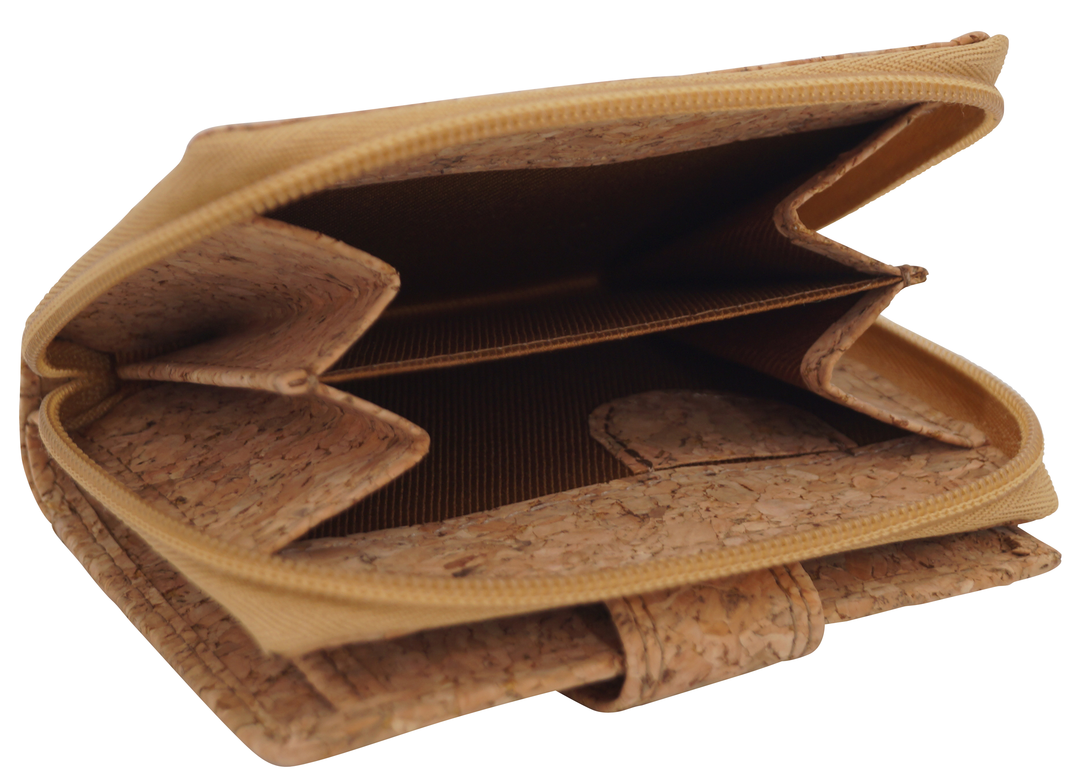 GERMANUS Geldbörse aus Kork, braun, 3749