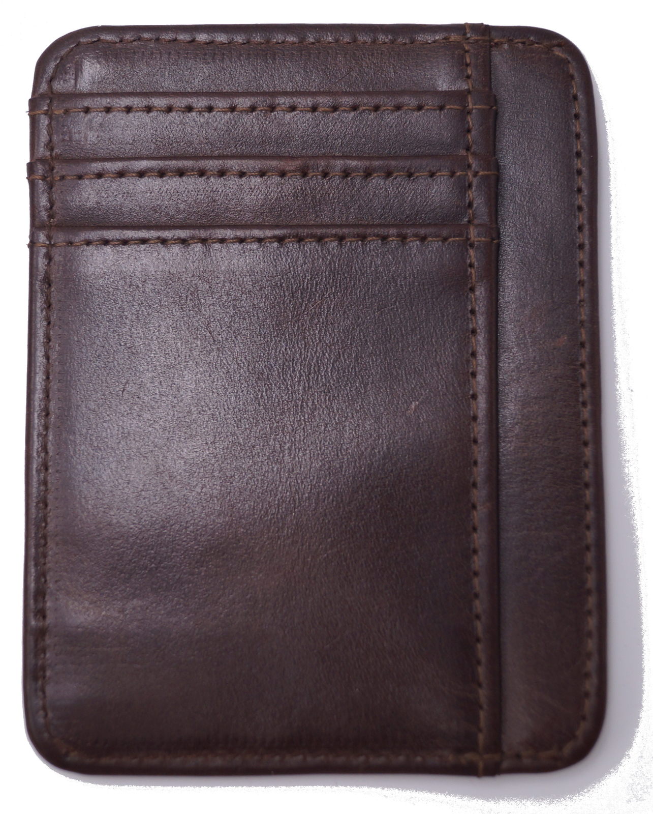 GERMANUS Kreditkartenetui - Made in EU - Leder Etui für Kreditkarten und Visitenkarten