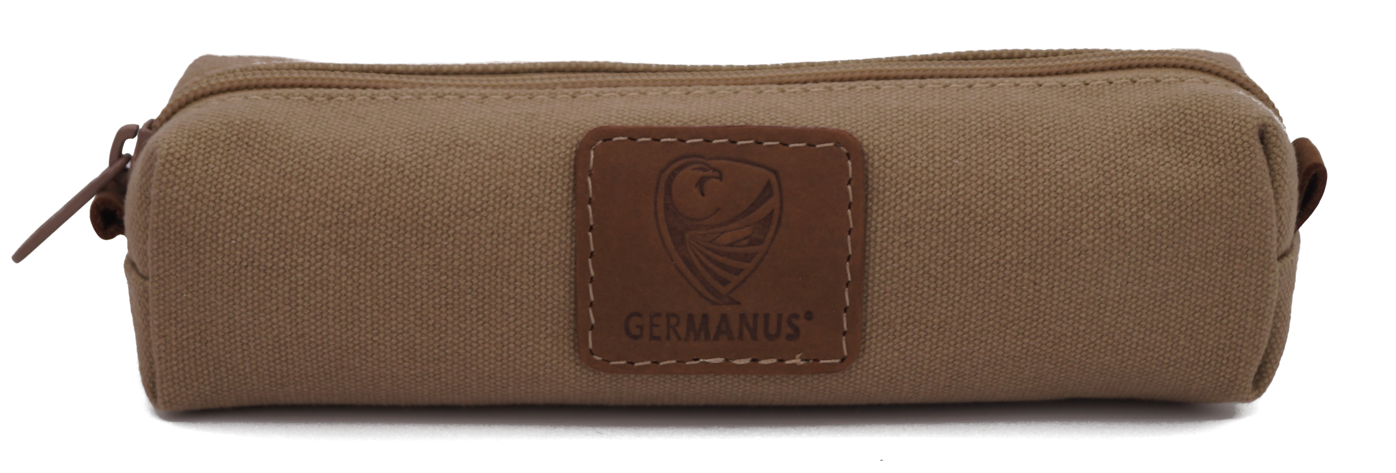 GERMANUS Federmäppchen Aurel - Baumwolle Canvas Beige