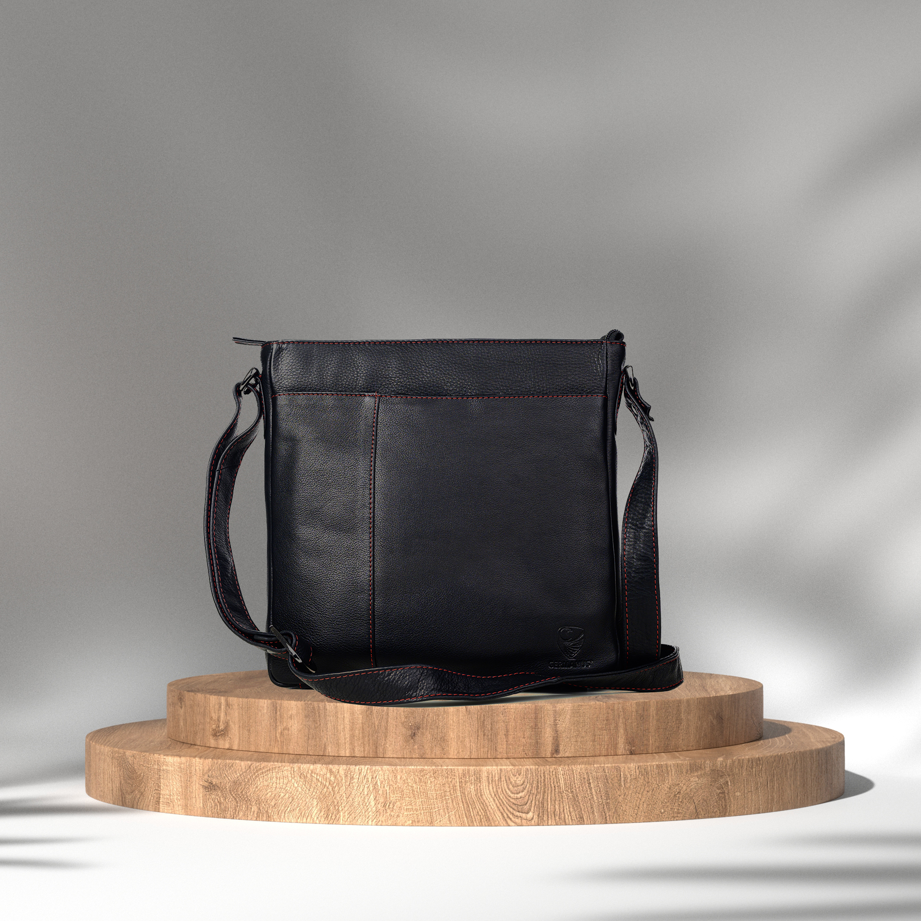 GERMANUS Handtasche Toni aus Leder für Herren und Damen, unisex