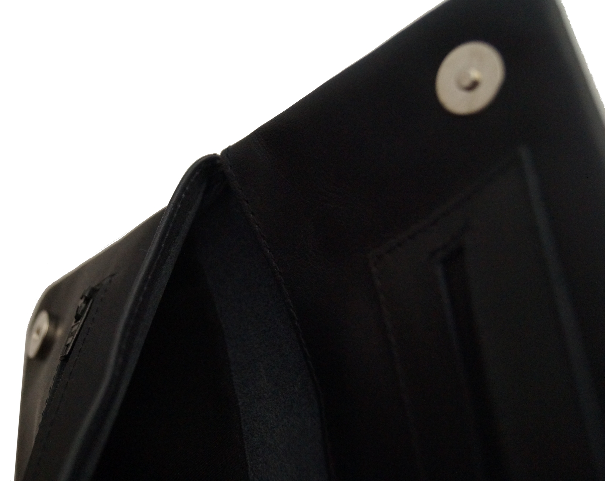 GERMANUS Corfurvus Tabaktasche Pouch - Leder - Schwarz