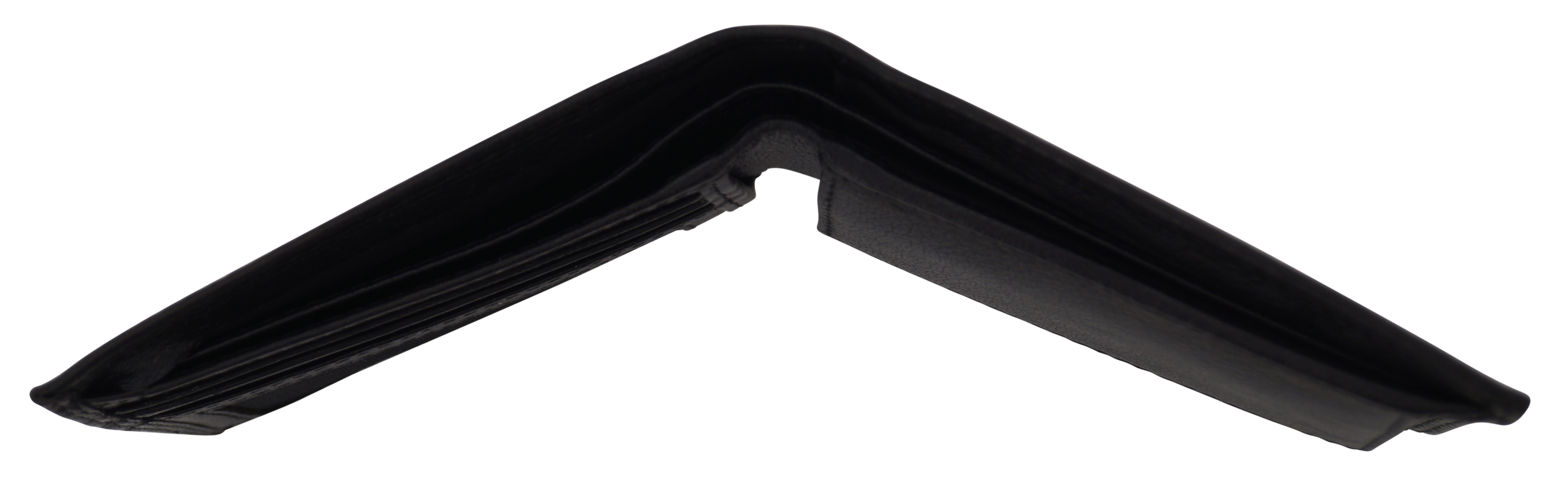 GERMANUS Geldbörse aus Leder, Max, Dunkelbraun