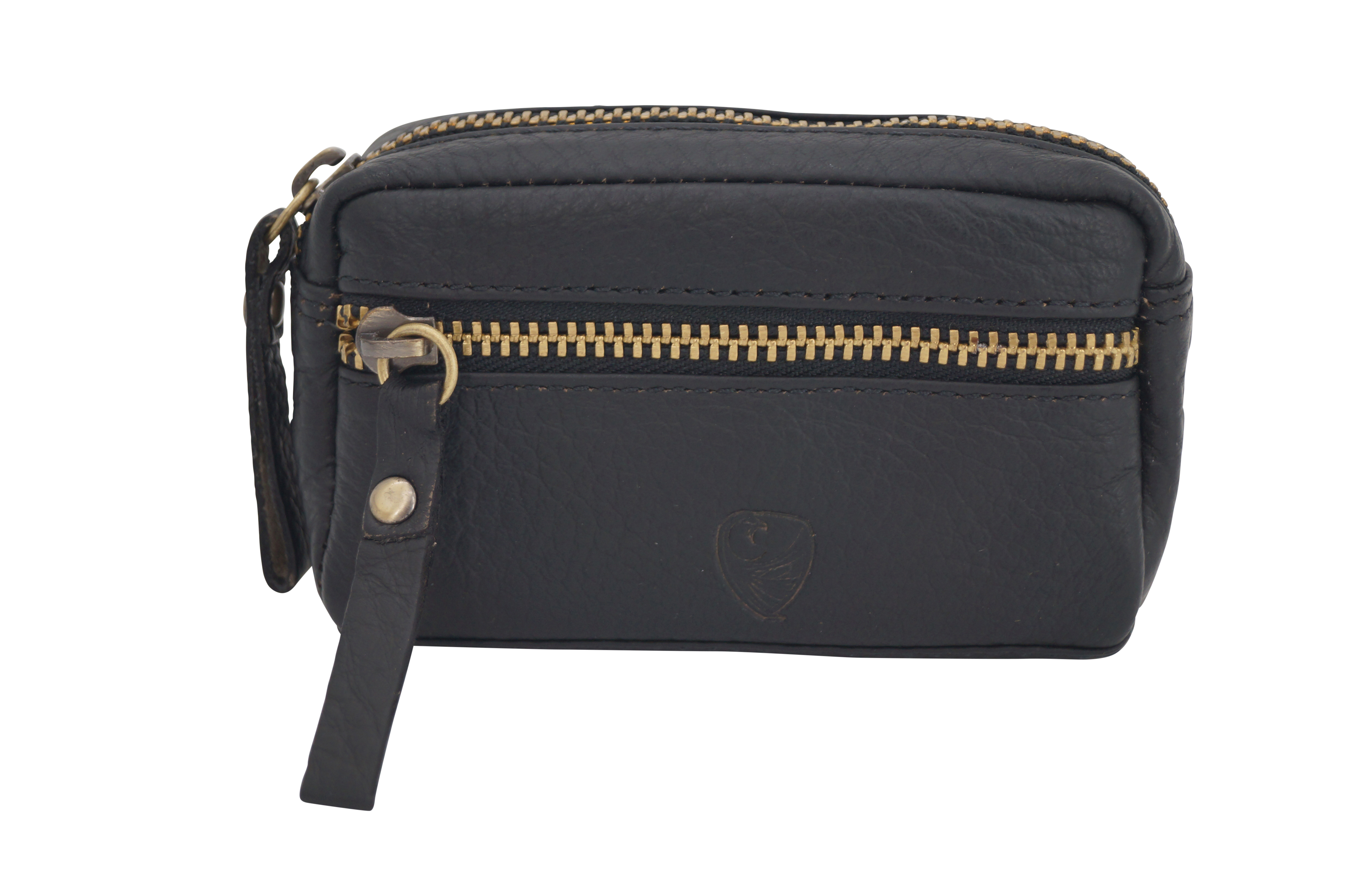 GERMANUS Schlüsseletui Schlüsselmäppchen Schlüsseletui 4051 (Schwarz)