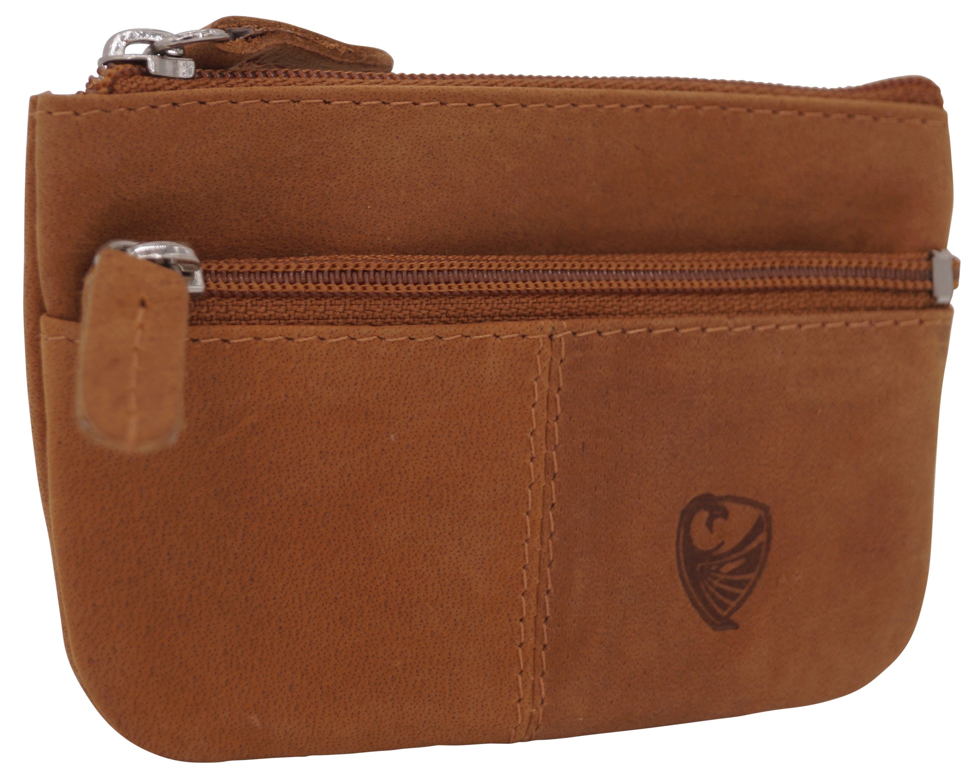 GERMANUS Schlüsselmäppchen Hellbraun