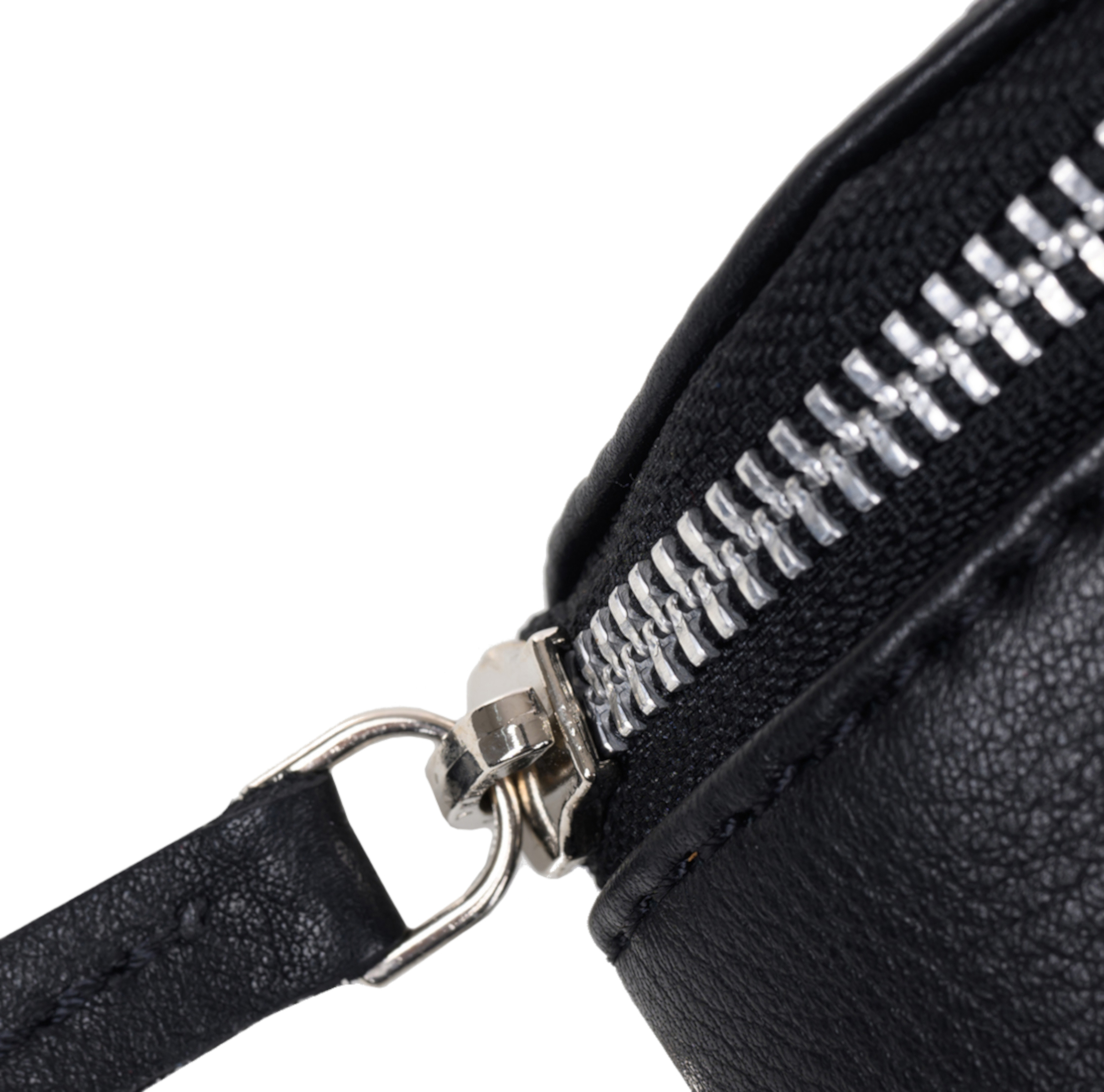 GERMANUS Gürteltasche Mika Crossbody Bag, Bum Bag, Bauchtasche, Umhängetasche, Tasche Leder Schwarz